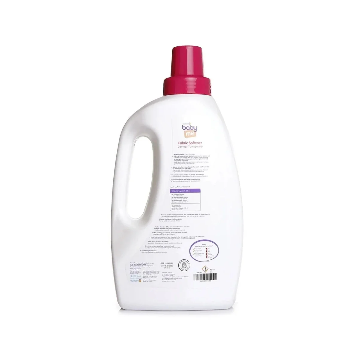 baby me Baby Fabric Softener 1500ml - Image 3