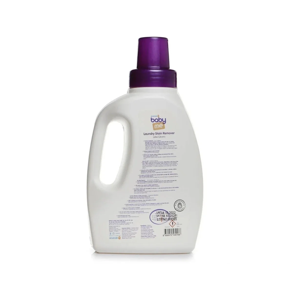 baby me Baby Laundry Stain Remover 750ml - Image 3