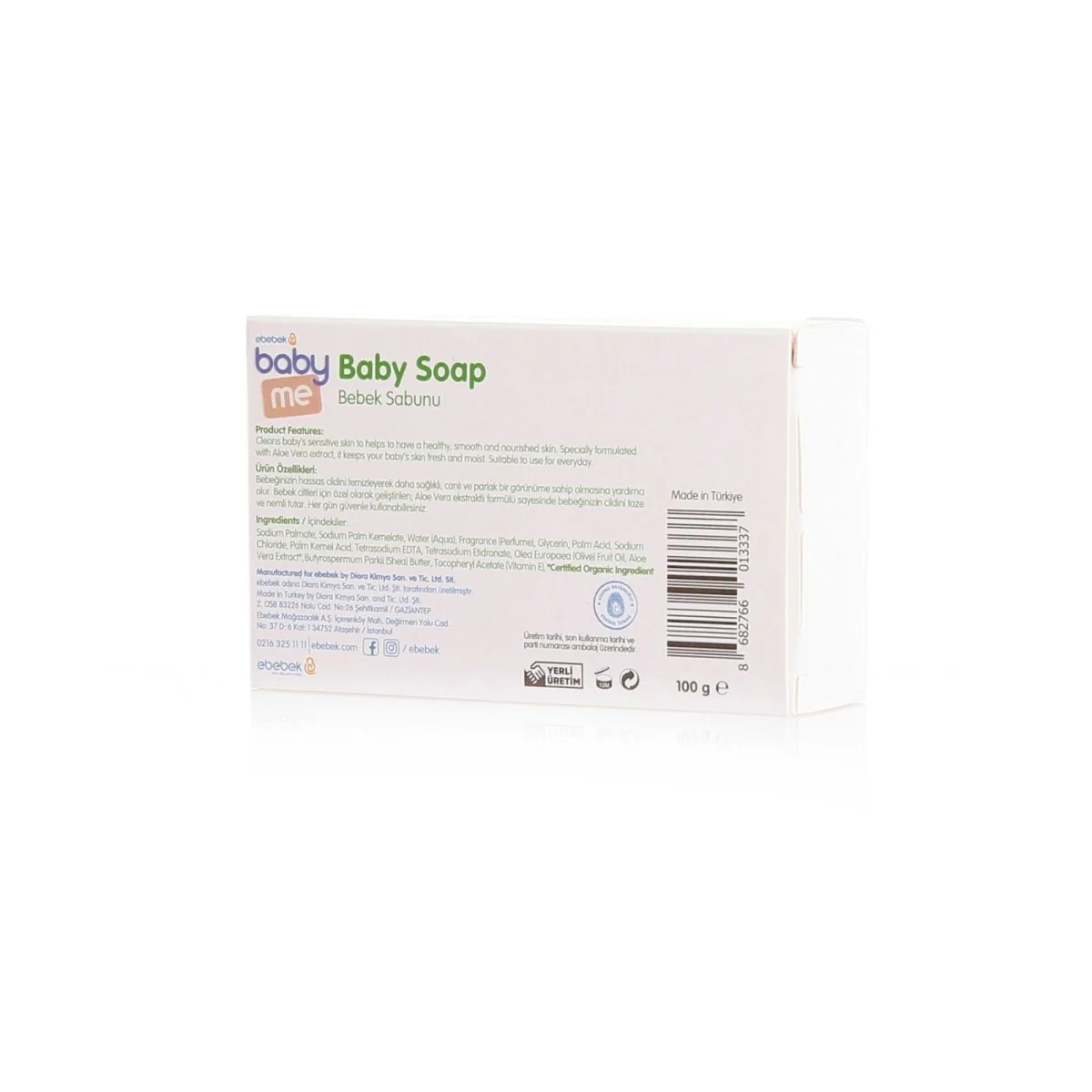 baby me Baby Soap 100gr - Image 3