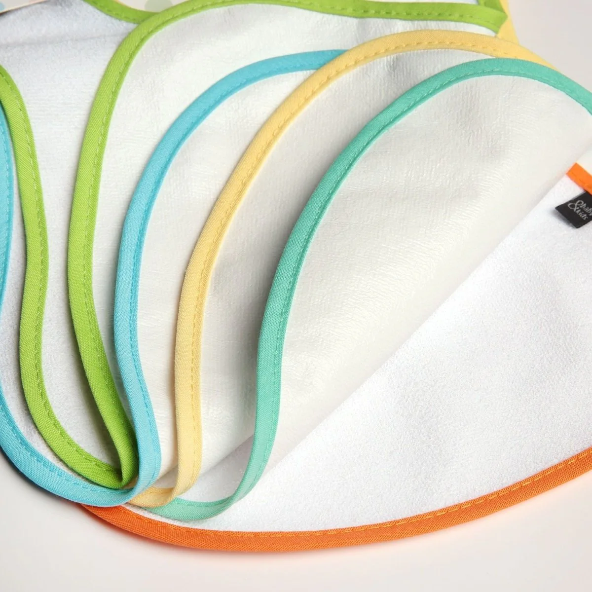 baby me Fluid Proof Baby Feeding Bib Pack of 5 - Image 4