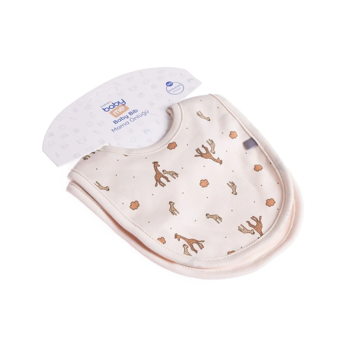 baby me Giraffe Baby Bib Pack of 2 - Image 2