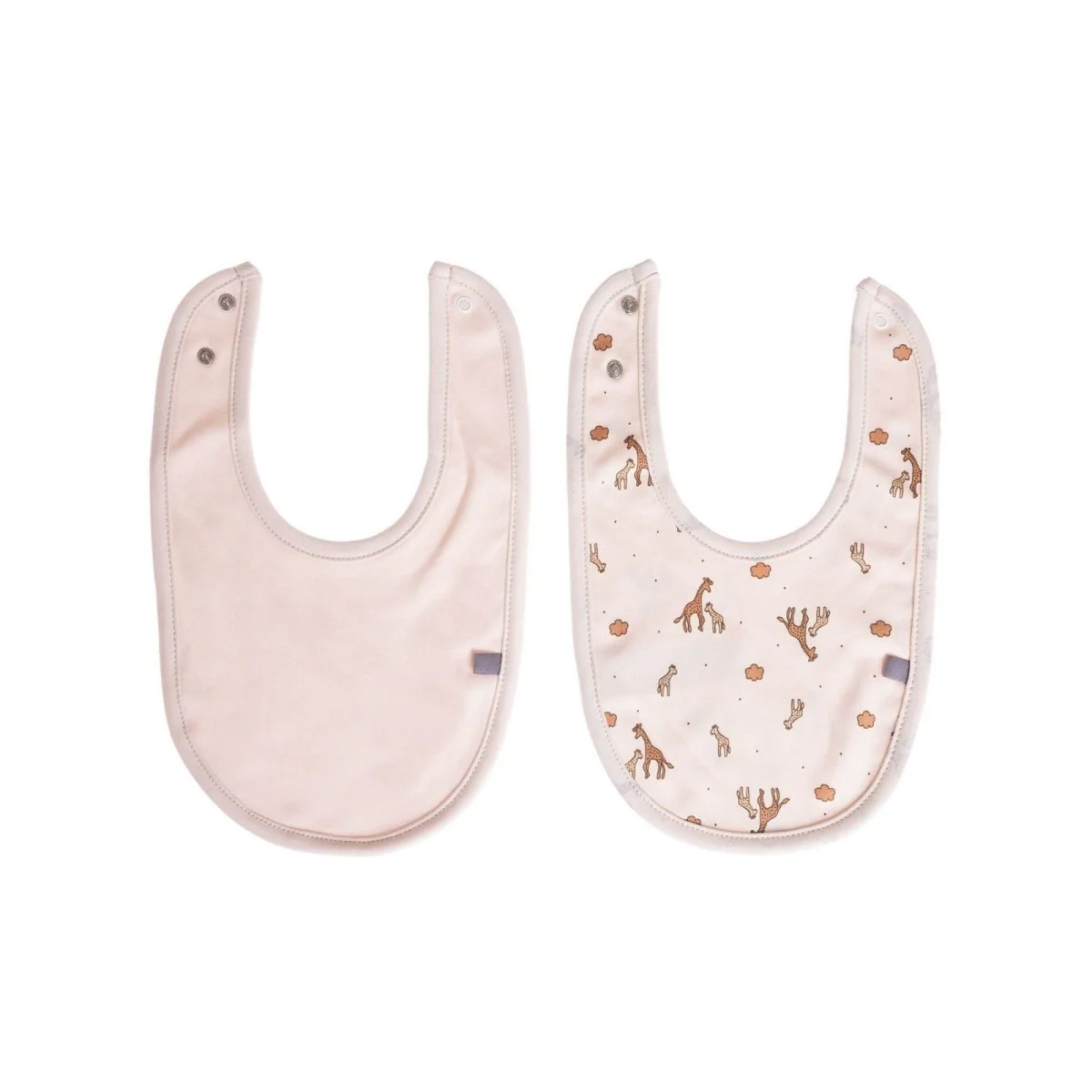 baby me Giraffe Baby Bib Pack of 2 - Image 3
