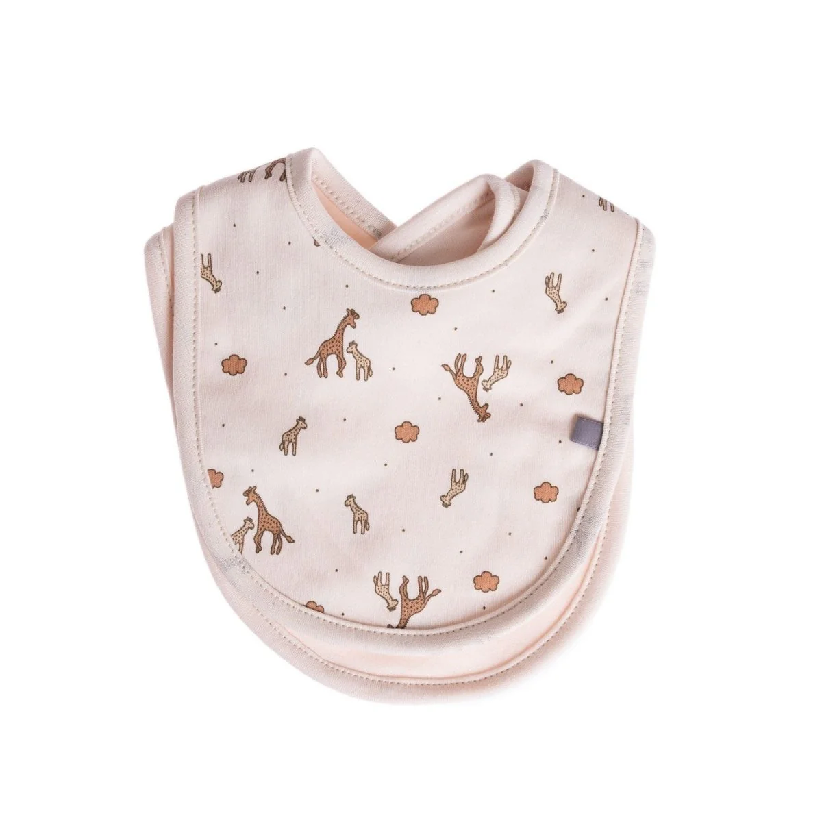 baby me Giraffe Baby Bib Pack of 2 - Image 4