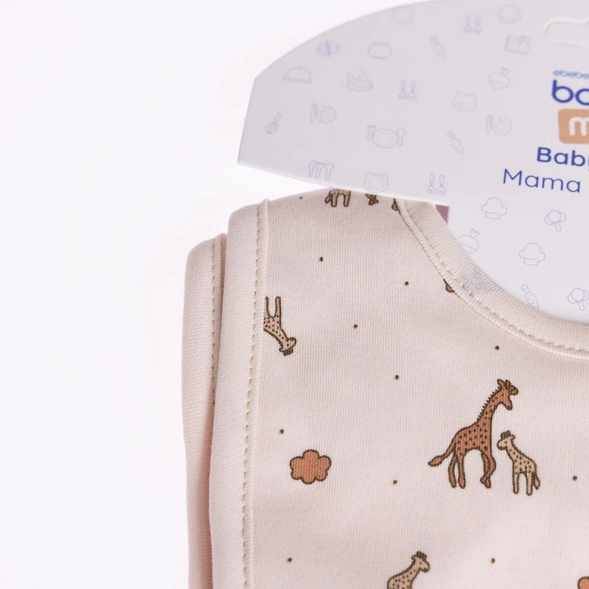 baby me Giraffe Baby Bib Pack of 2 - Image 7