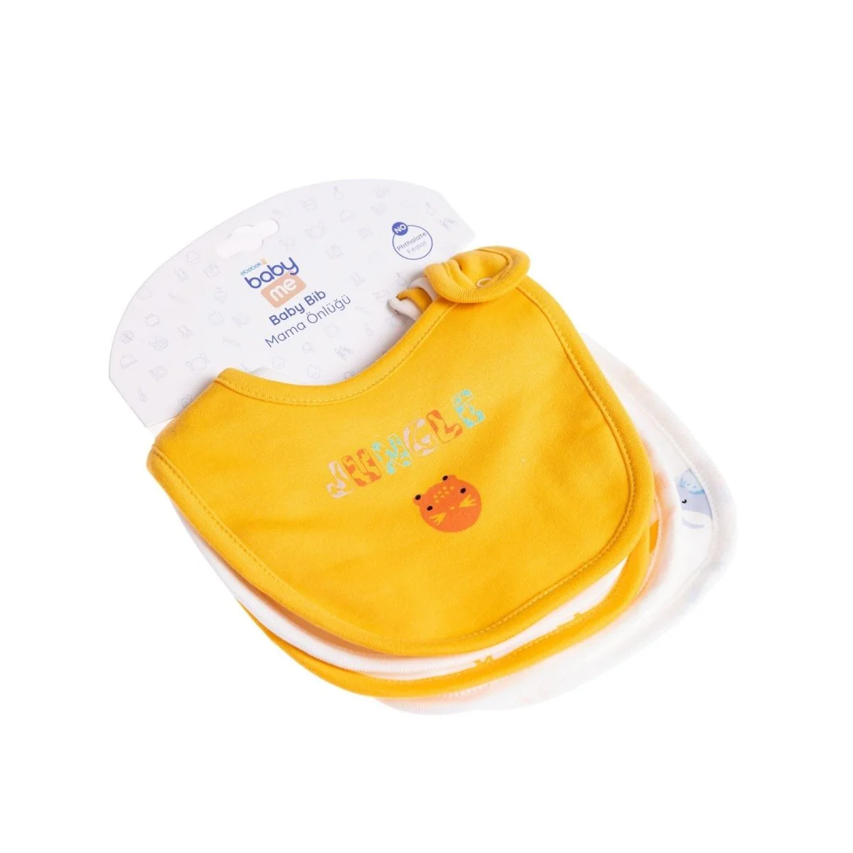 baby me Jungle Baby Bib Pack of 5 - Image 2