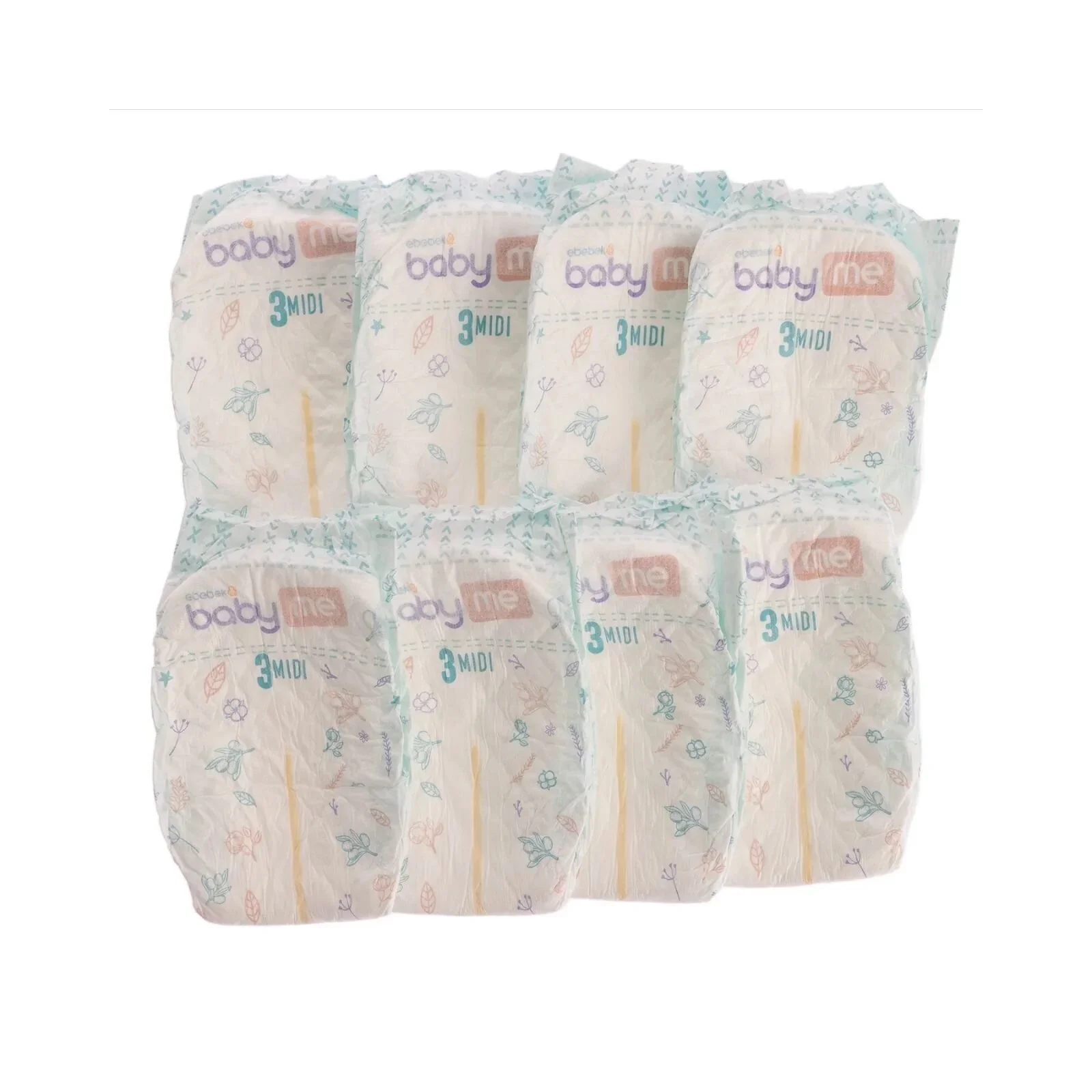 baby me Midi Size 3 - 50 nappies - Image 2