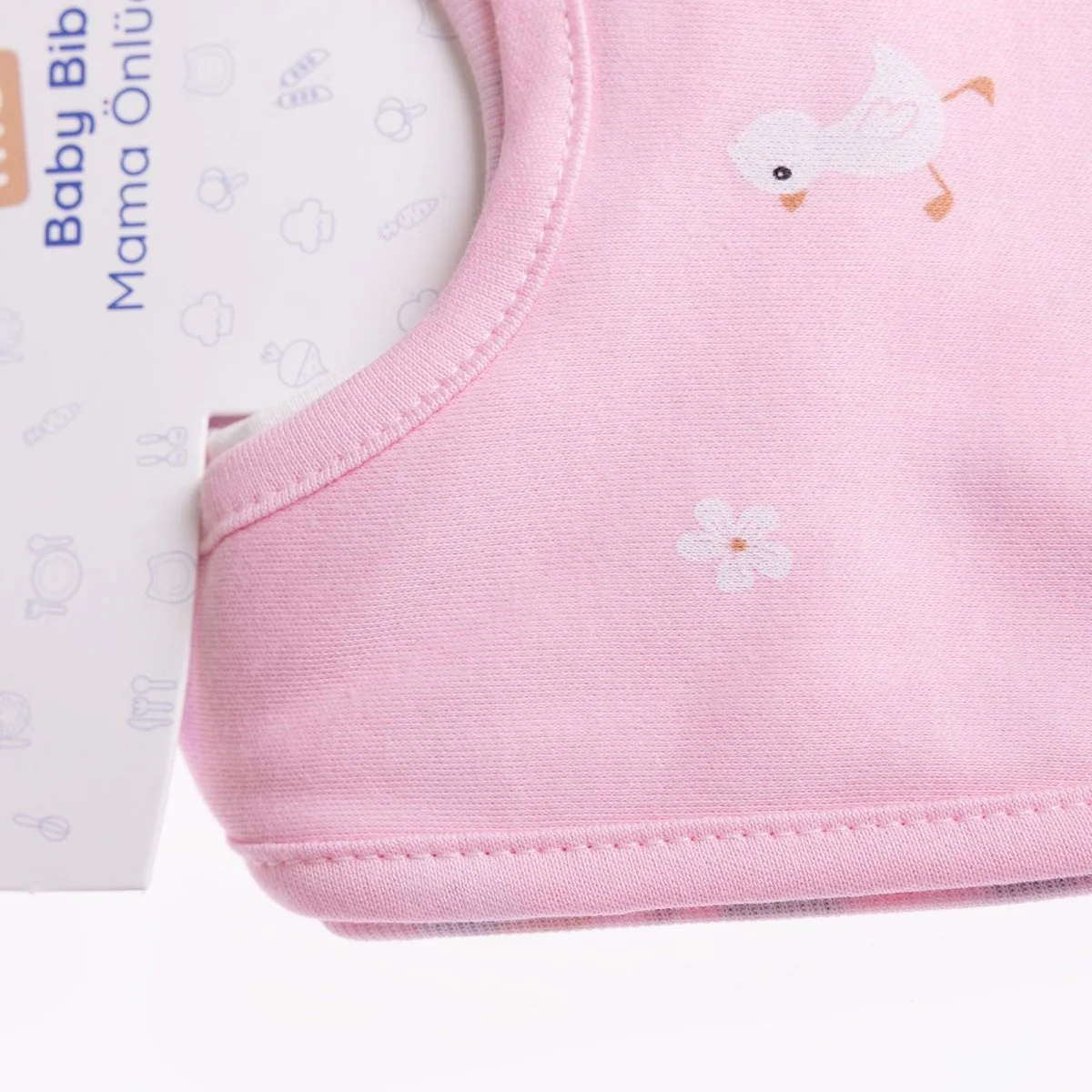 baby me Pink Baby Bib Pack of 3 - Image 6