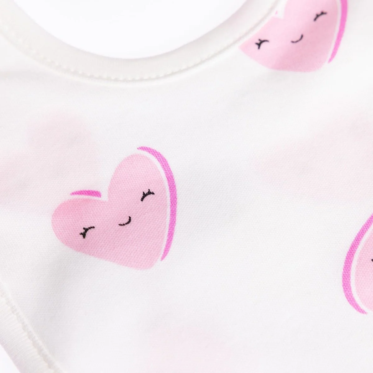 baby me Pink Baby Bib Pack of 3 - Image 7