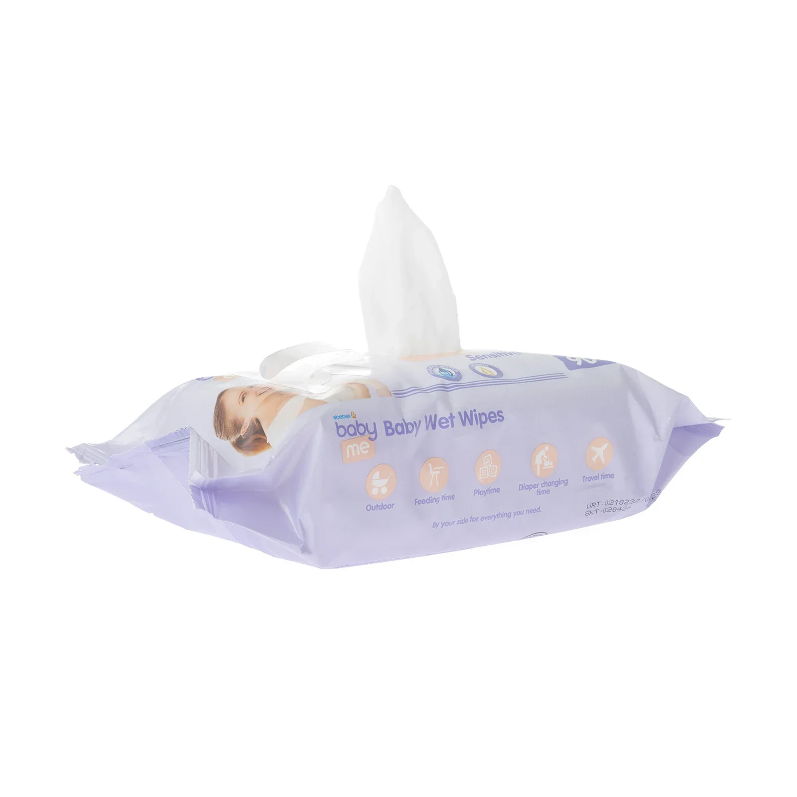 baby me Sensitive Wipes 3x90 pcs - Image 4