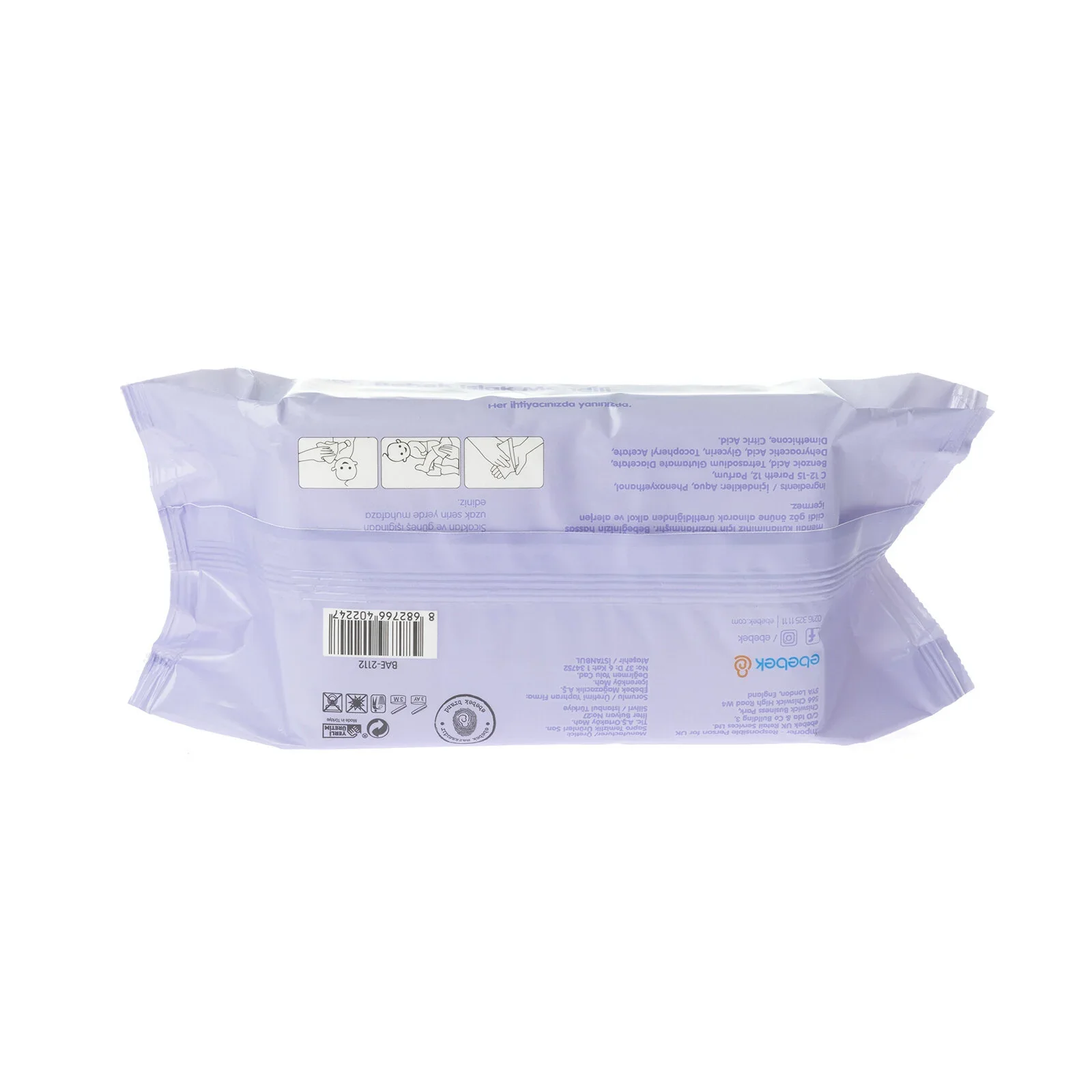 baby me Sensitive Wipes 3x90 pcs - Image 6