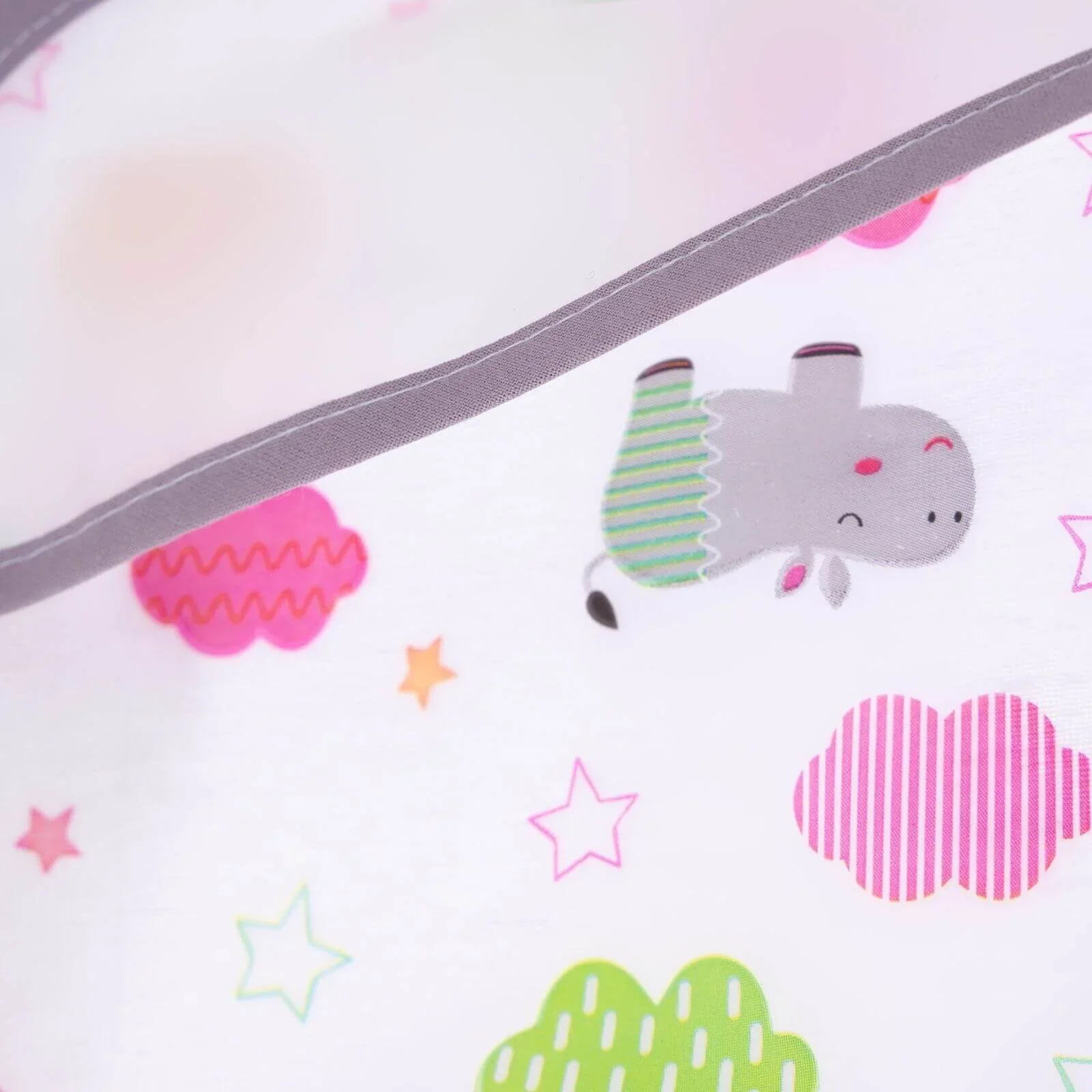 baby me Smart Patterned Baby Feeding Bib - Image 5