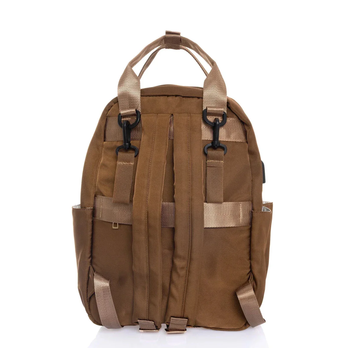 Baby Mom Organiser Backpack – Brown - Image 3