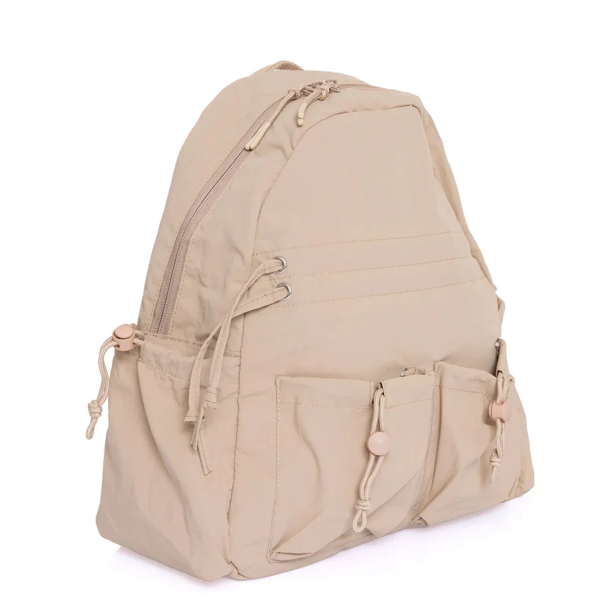 Baby Mom Organiser Backpack – Beige - Image 8