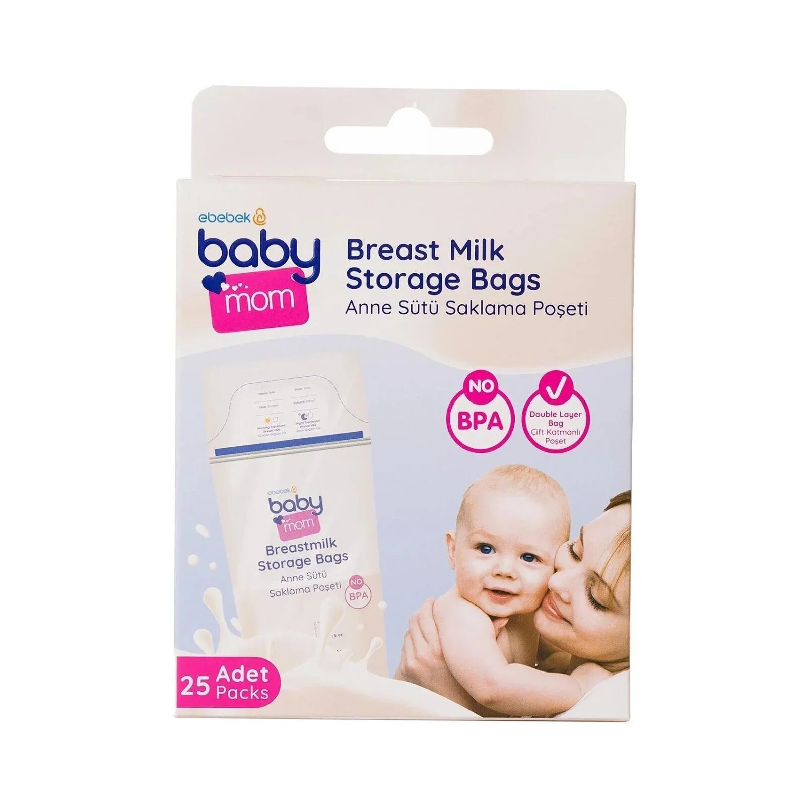 baby mom Breast Milk Storage Bag 25 pcs - Image 3