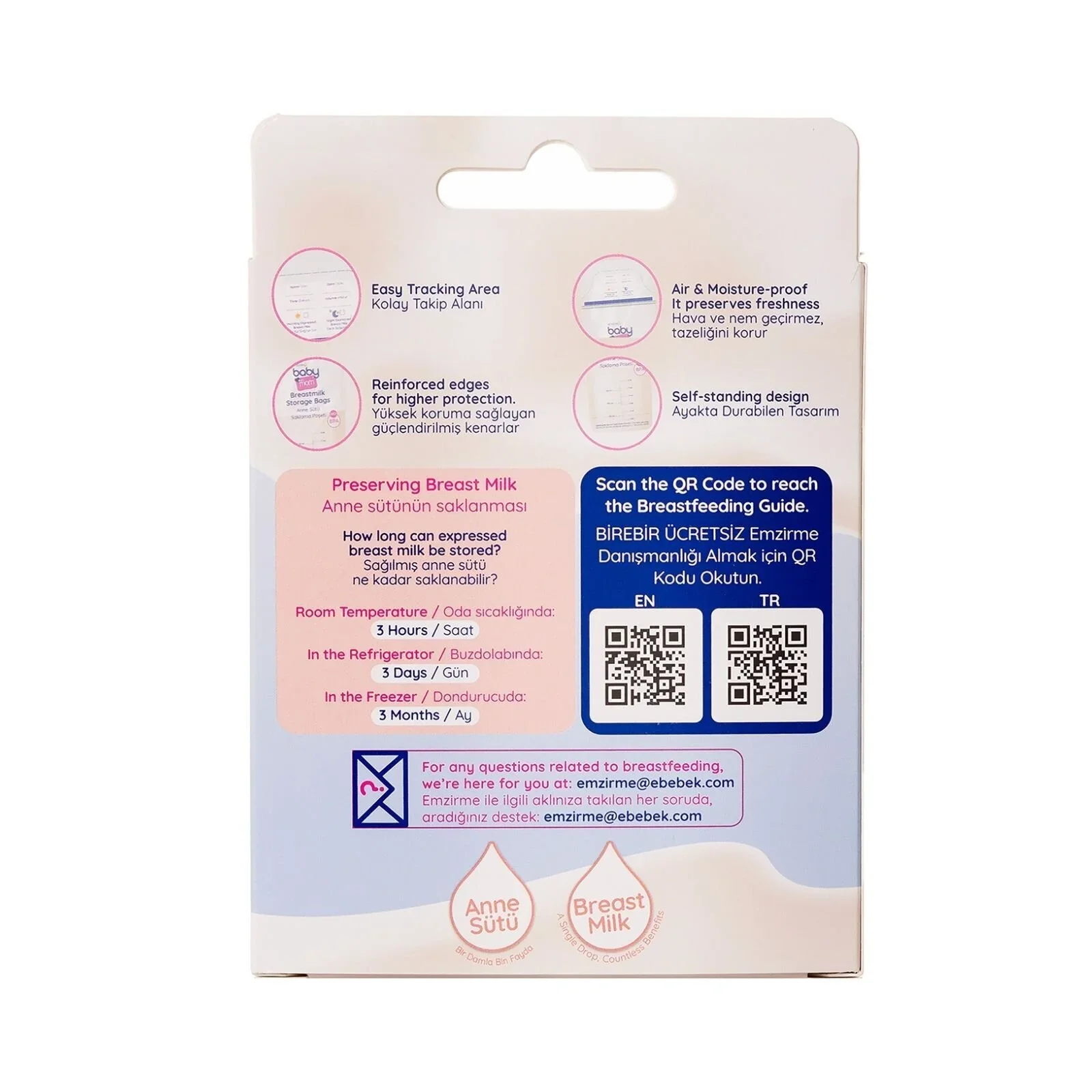 baby mom Breast Milk Storage Bag 25 pcs - Image 5