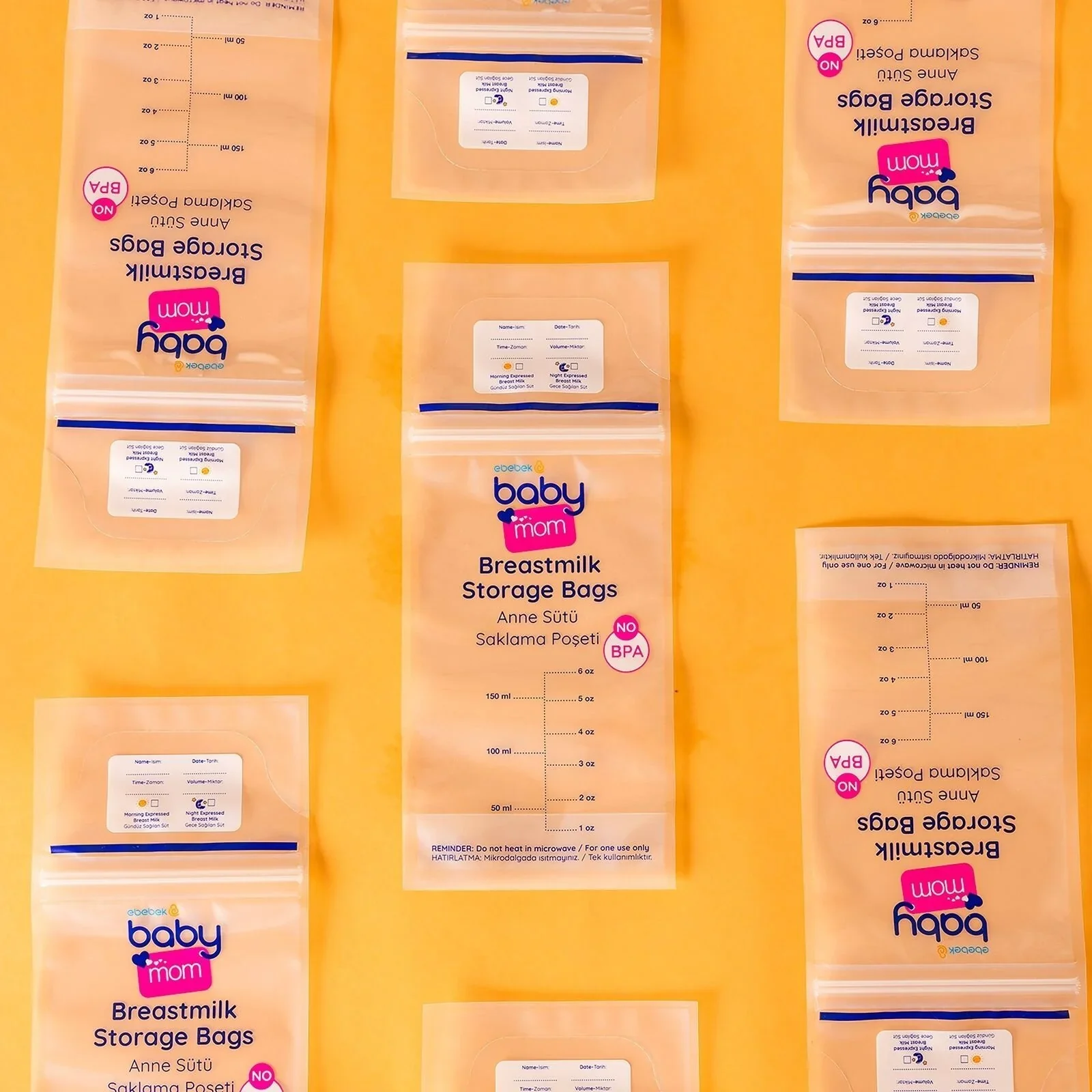 baby mom Breast Milk Storage Bag 25 pcs - Image 7