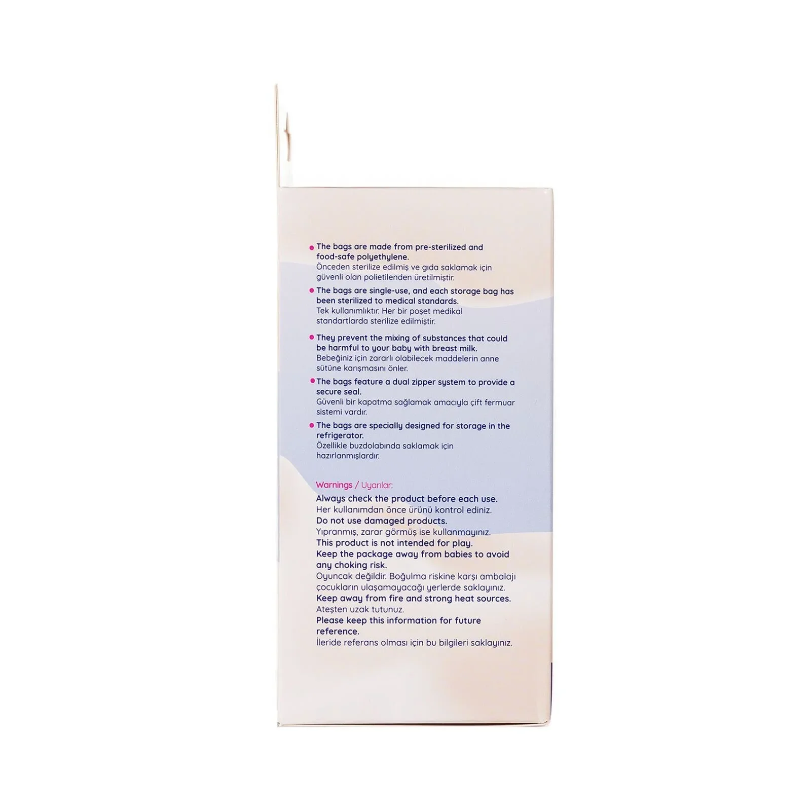 baby mom Breast Milk Storage Bag 50 pcs - Image 6