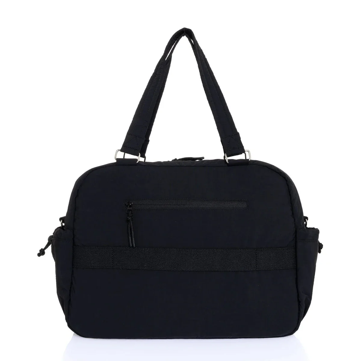 Baby Mom Quilted Shoulder Bag – Black - Image 8