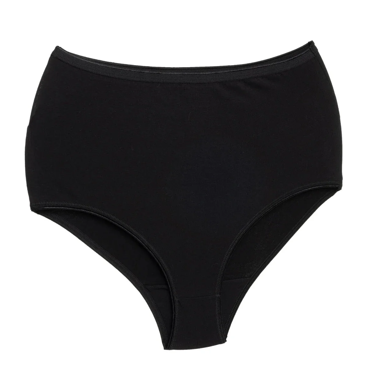 Baby Mom Cotton Maternity Brief - Black - Image 5