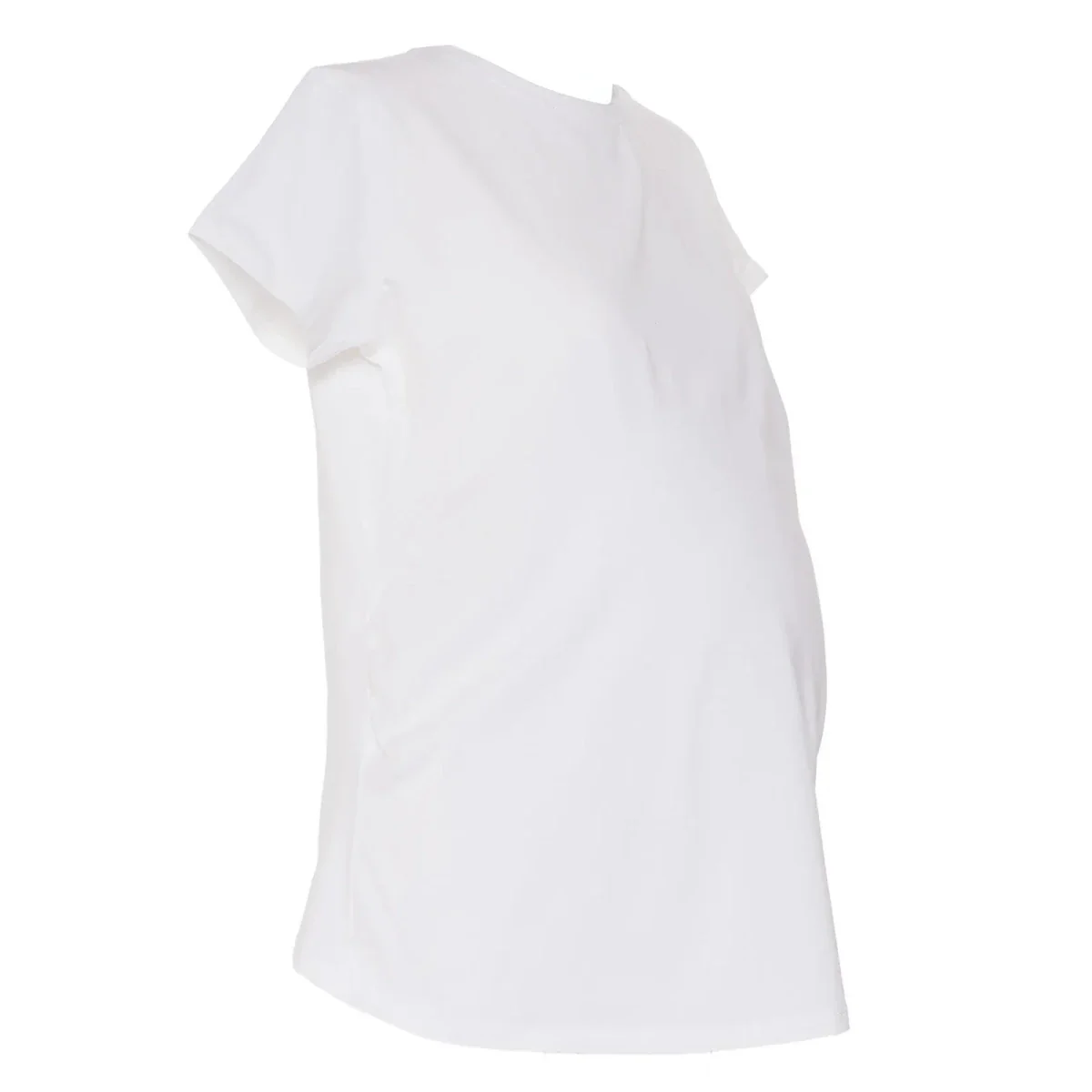 baby mom Mom Maternity Tshirt - White - Image 3
