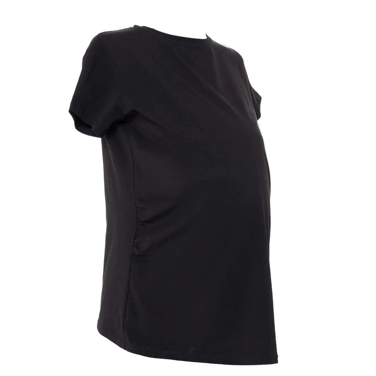 baby mom Mom Maternity Tshirt - Black - Image 3