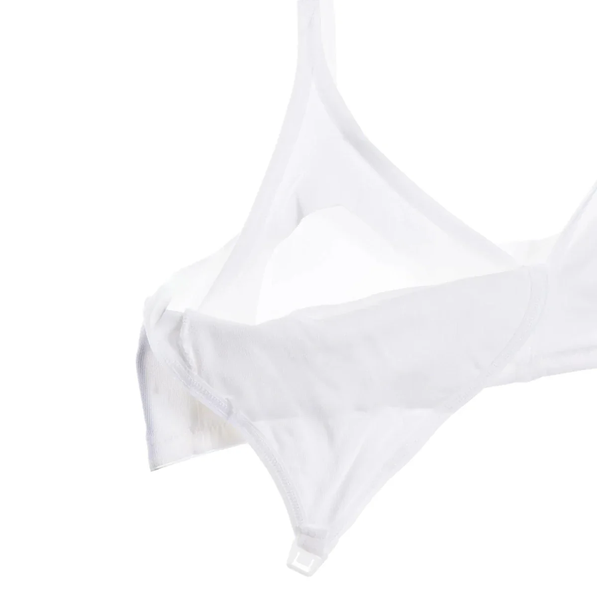 Baby Mom Non Padded Nursing Bras 80B-100 - White - Image 5