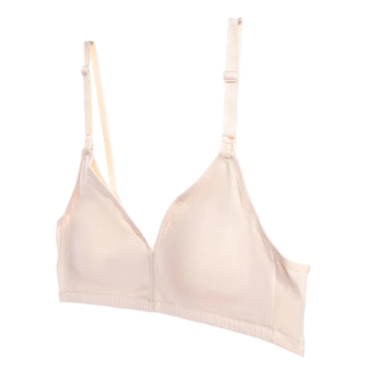 Baby Mom Non Padded Nursing Bras 80B-100 - Beige - Image 2