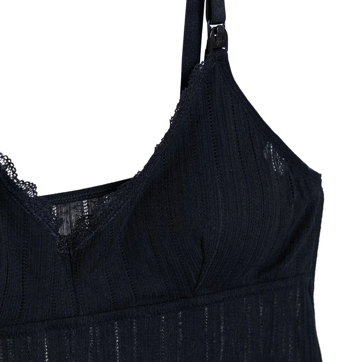 Baby Mom Mom Nursing Vest Strappy - Black - Image 3