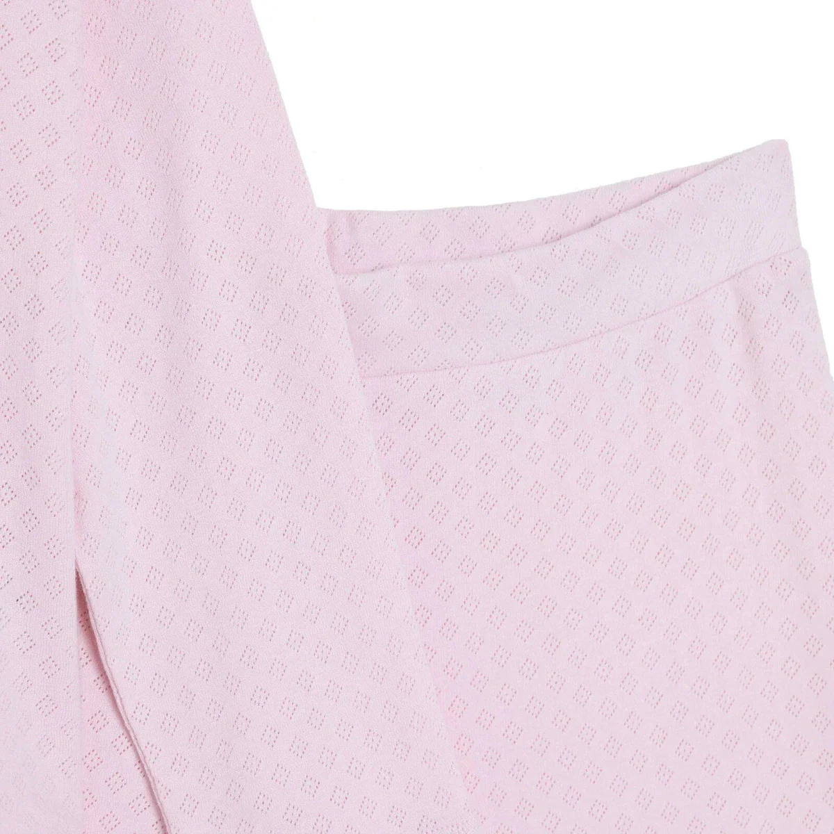 Baby Mom Pyjamas with Buttons - Pink - Image 4