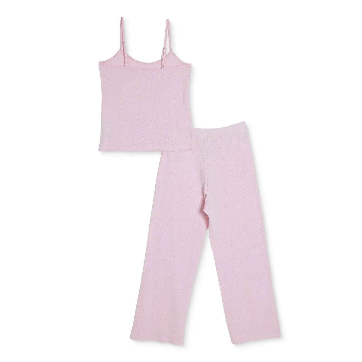 Baby Mom Pyjamas with Buttons - Pink - Image 9