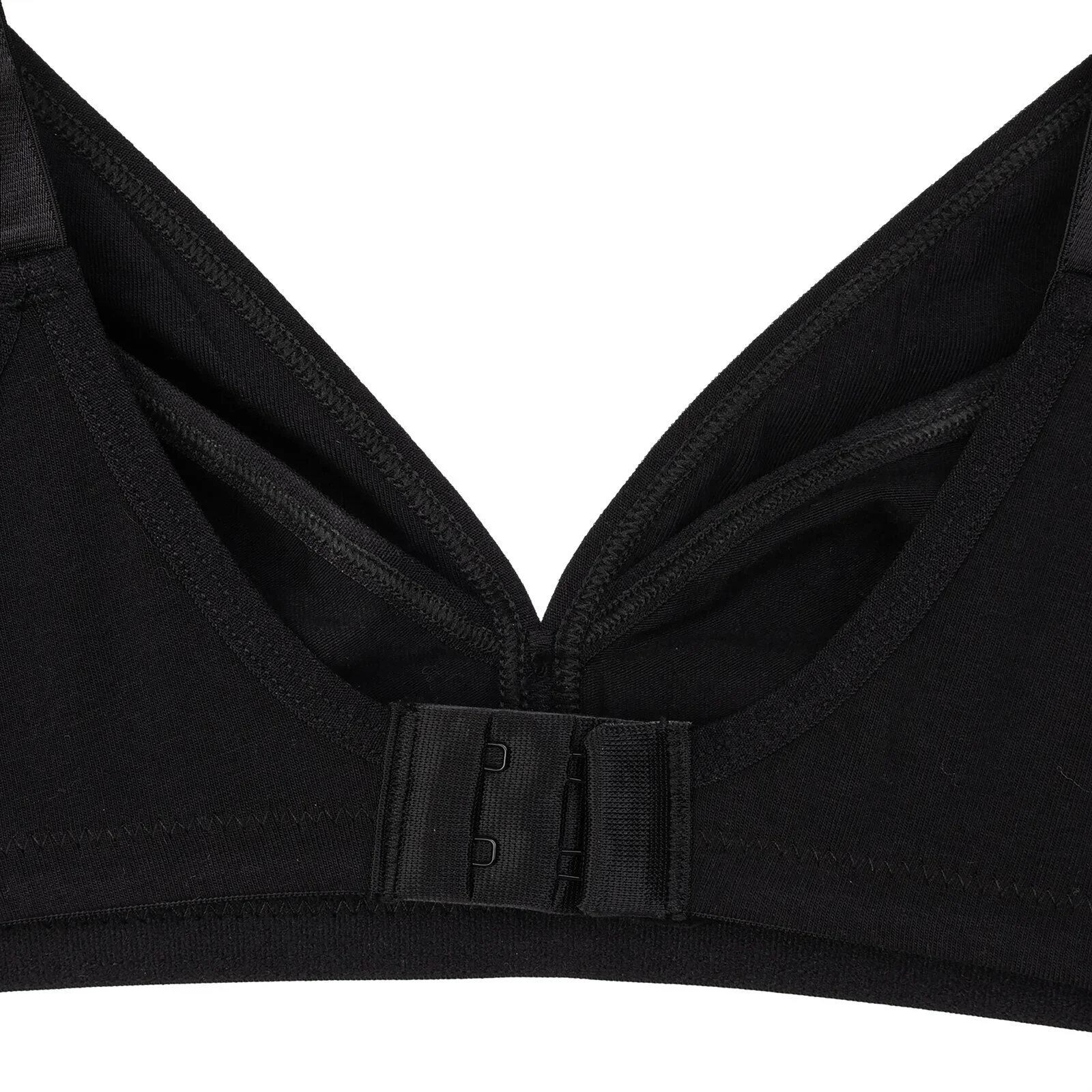 baby mom Non Padded Nursing Bra - Black - Image 8