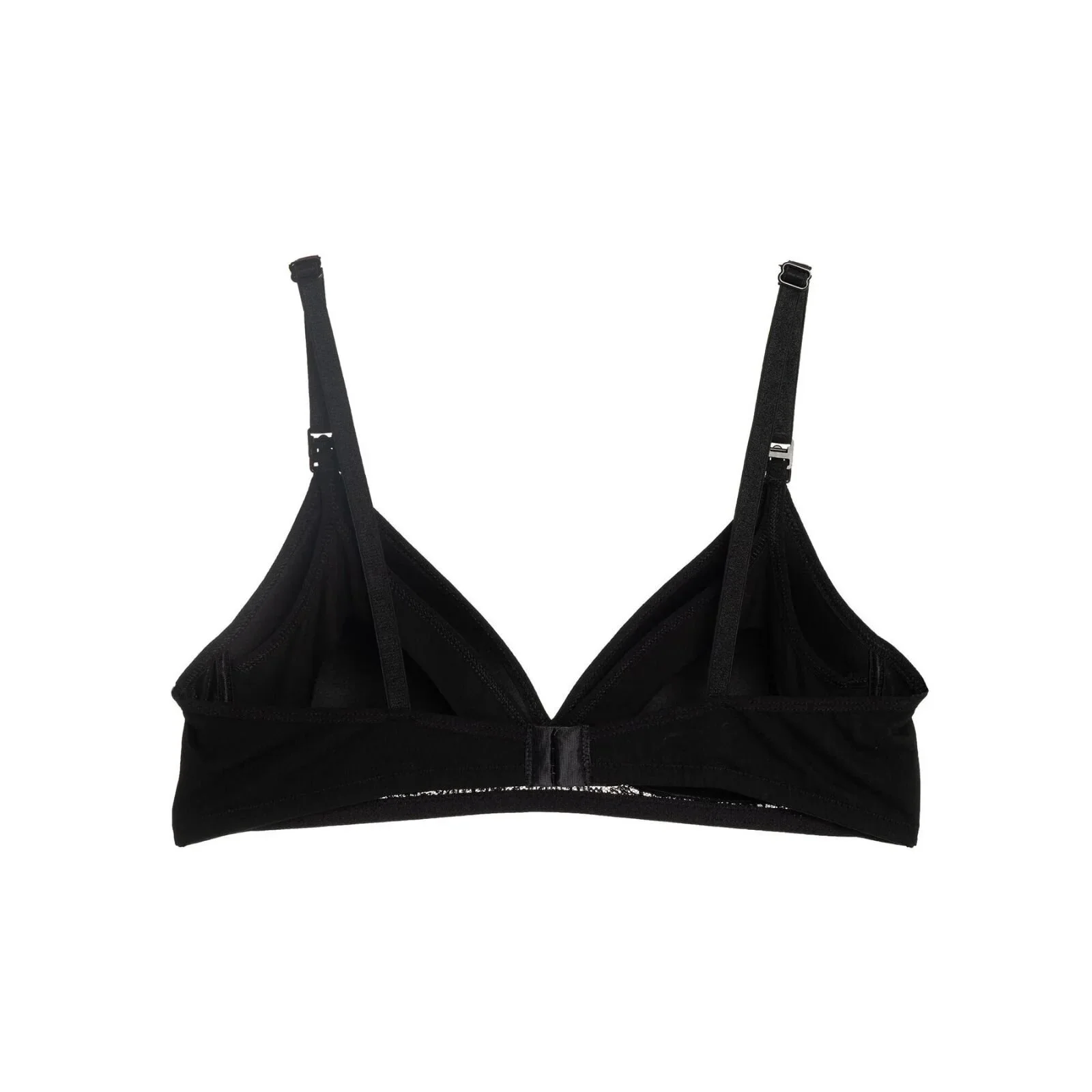 baby mom Padded Nursing Bra - Black - Image 5
