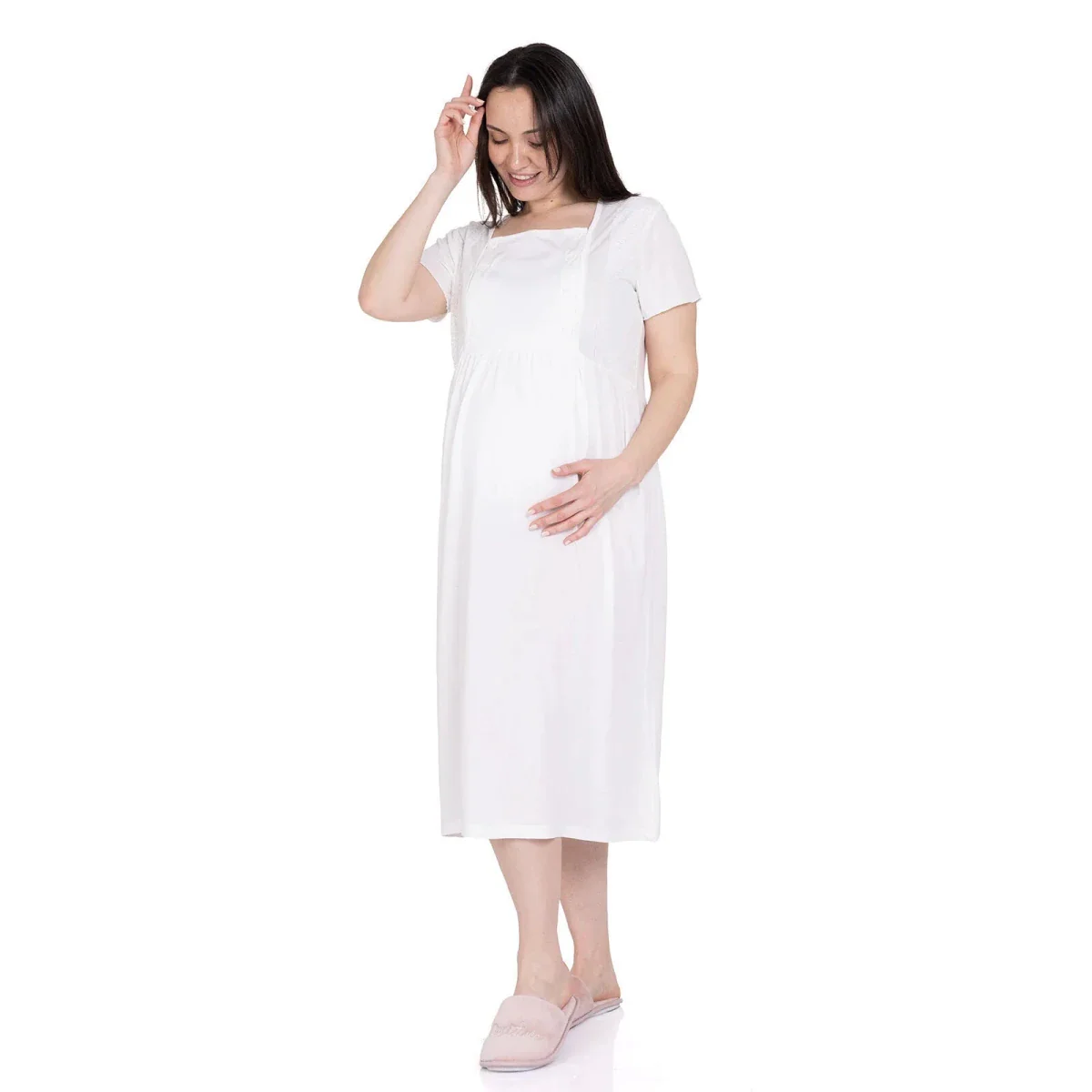 baby mom Pyjamas - Ecru - Image 3