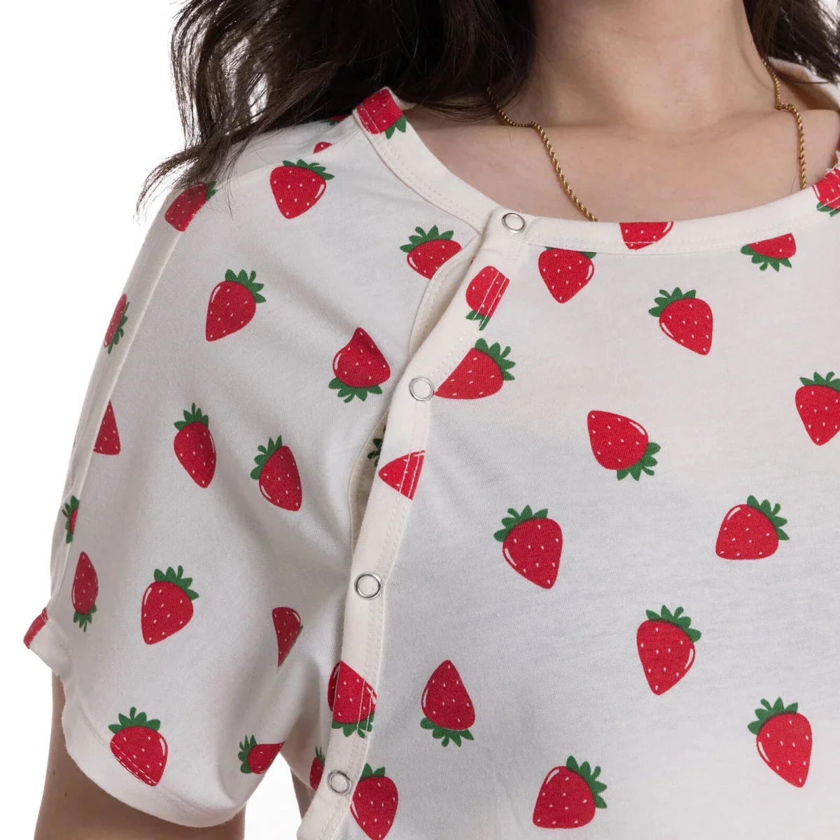 baby mom Pyjamas Set - Ecru - Image 5