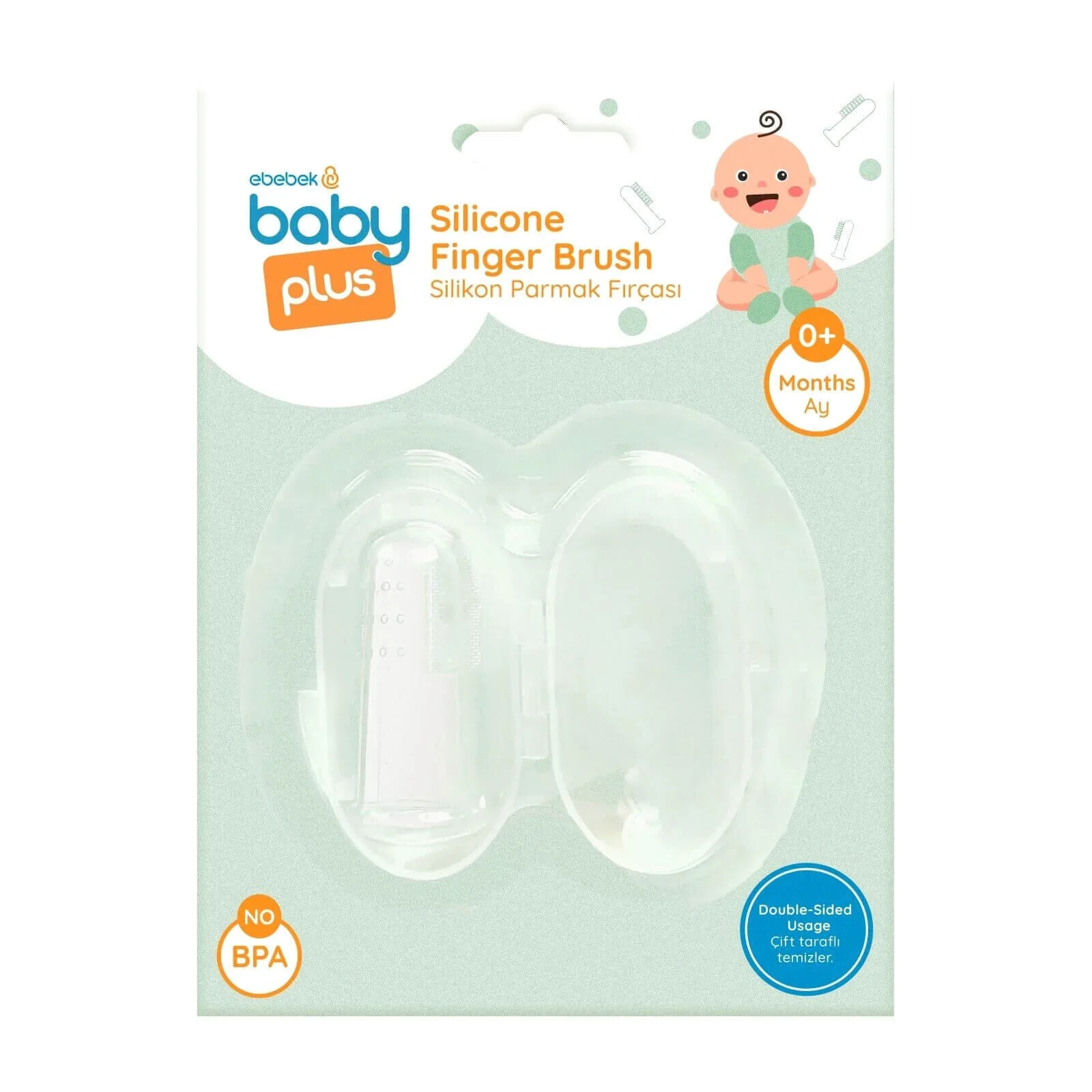 baby plus Silicone Finger Toothbrush - Image 3