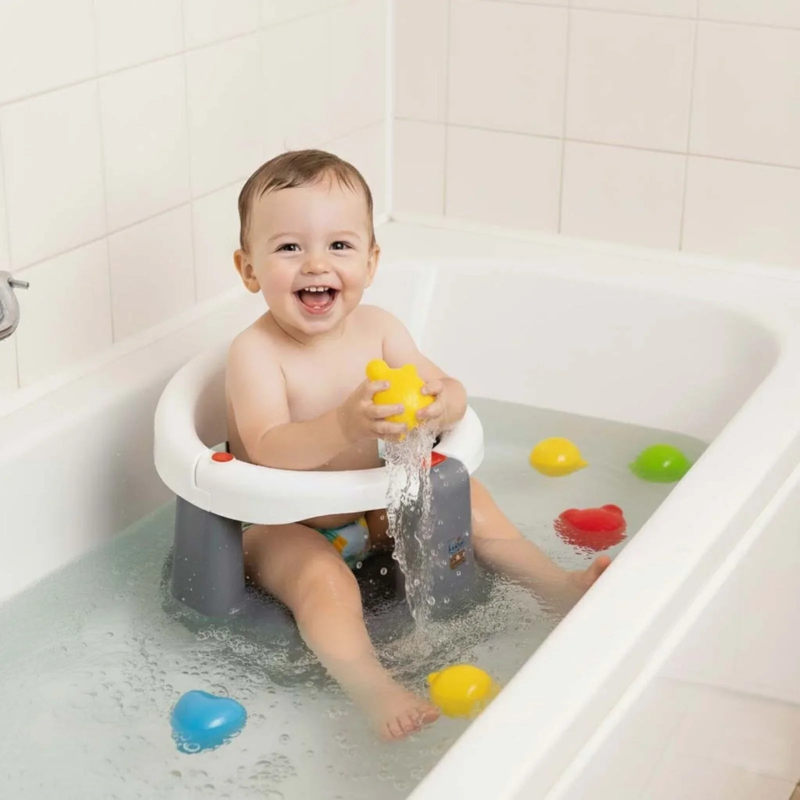 baby plus Bath Seat with Bath Toy - Image 7