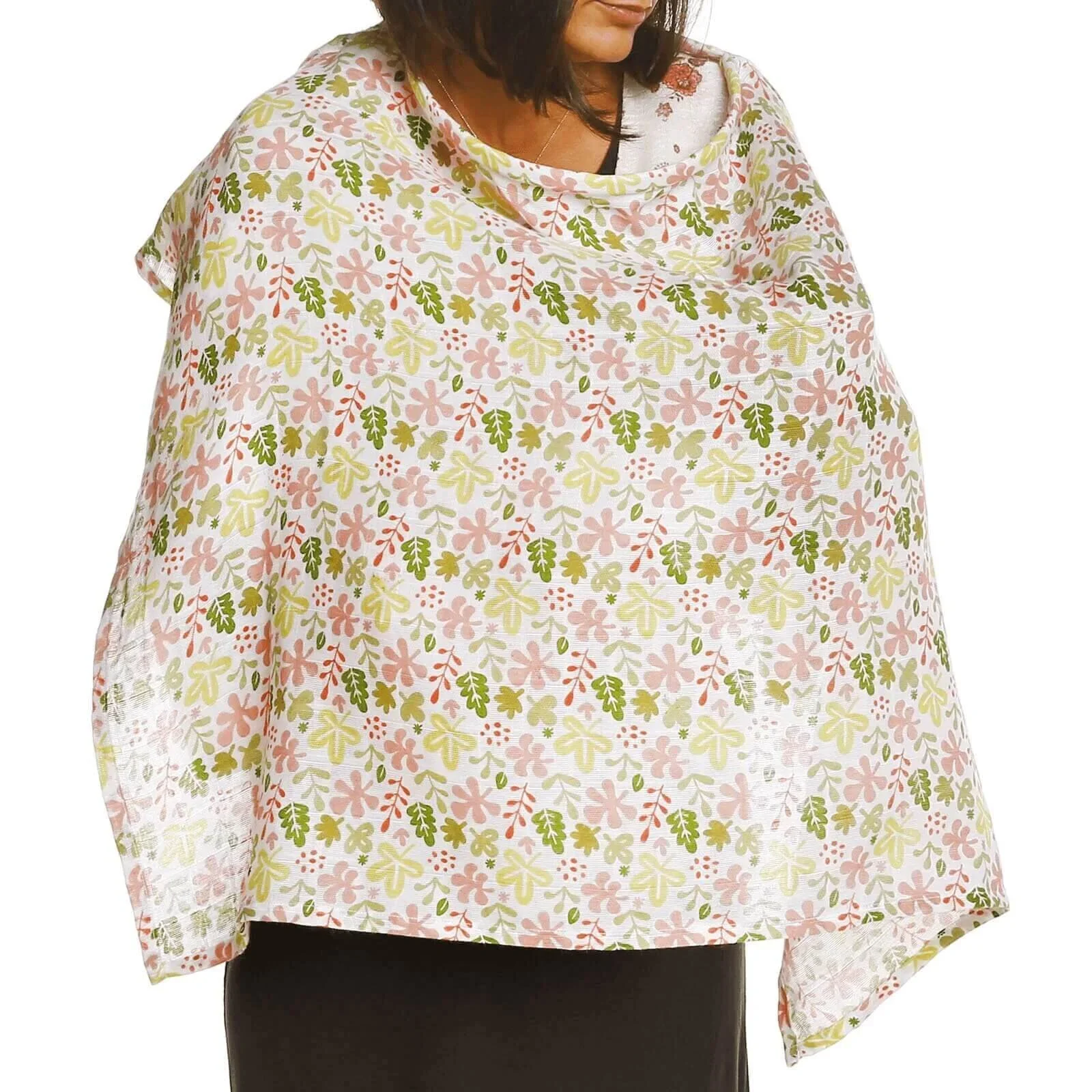baby mom Muslin Cotton Nursing Cover - Image 3