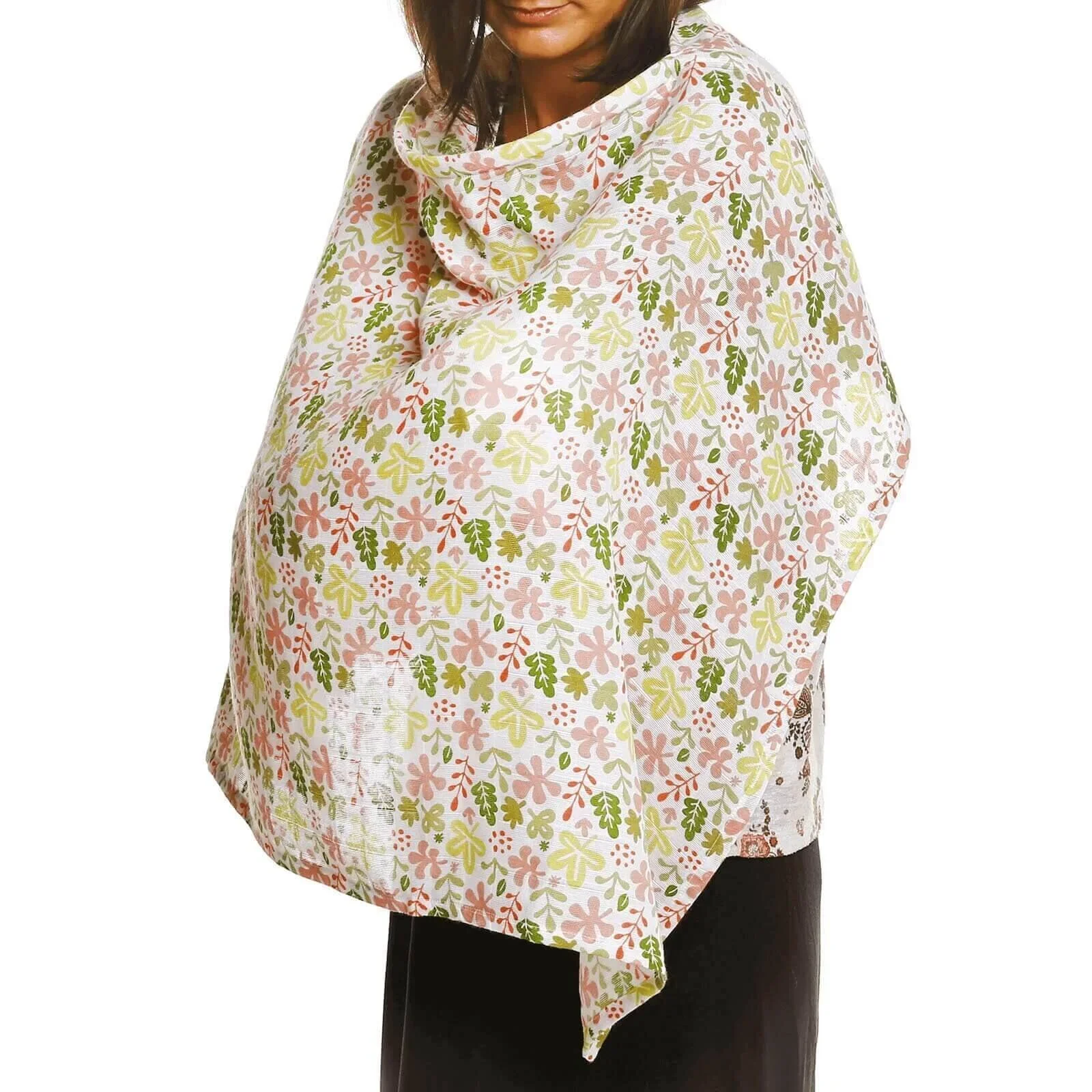 baby mom Muslin Cotton Nursing Cover - Image 4