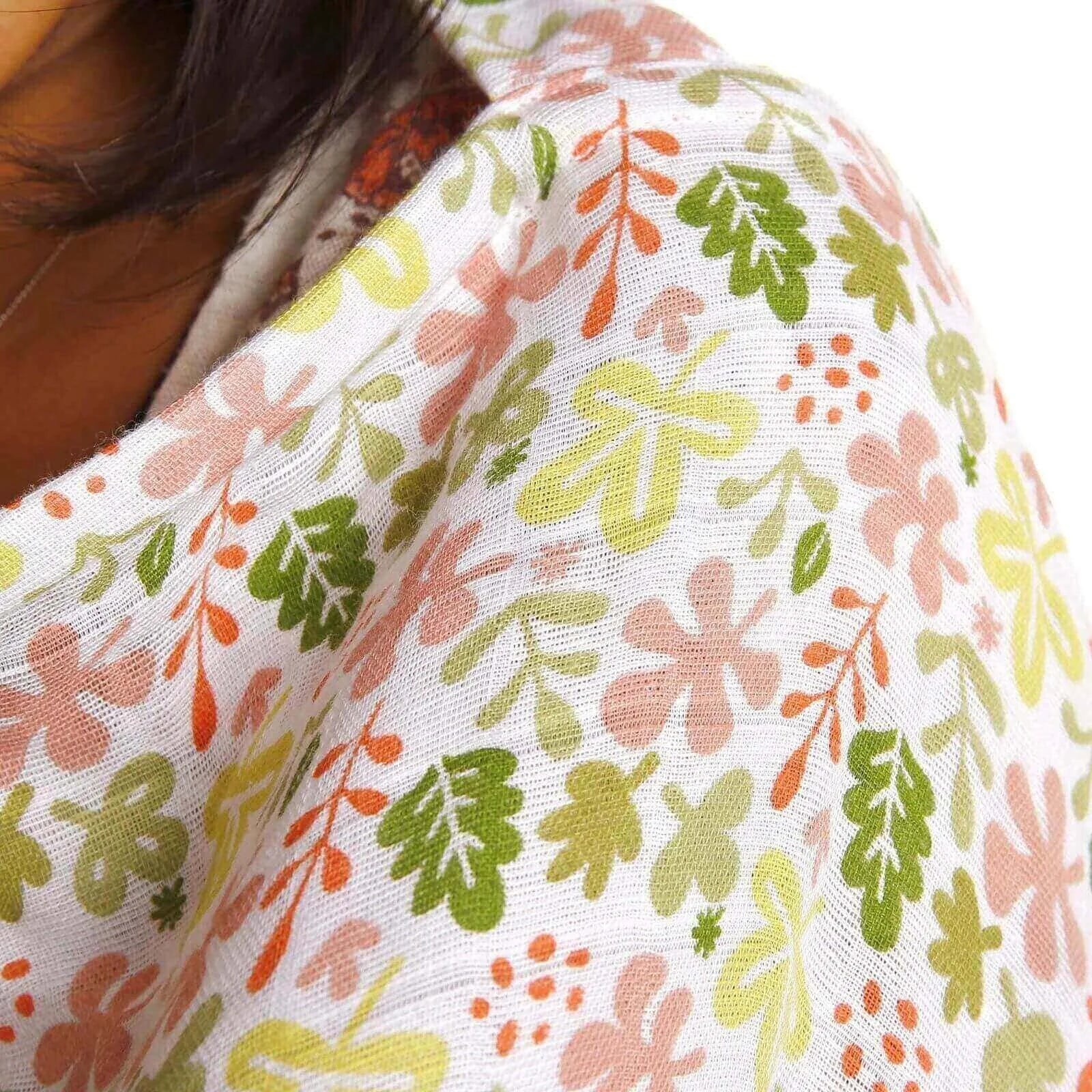 baby mom Muslin Cotton Nursing Cover - Image 5