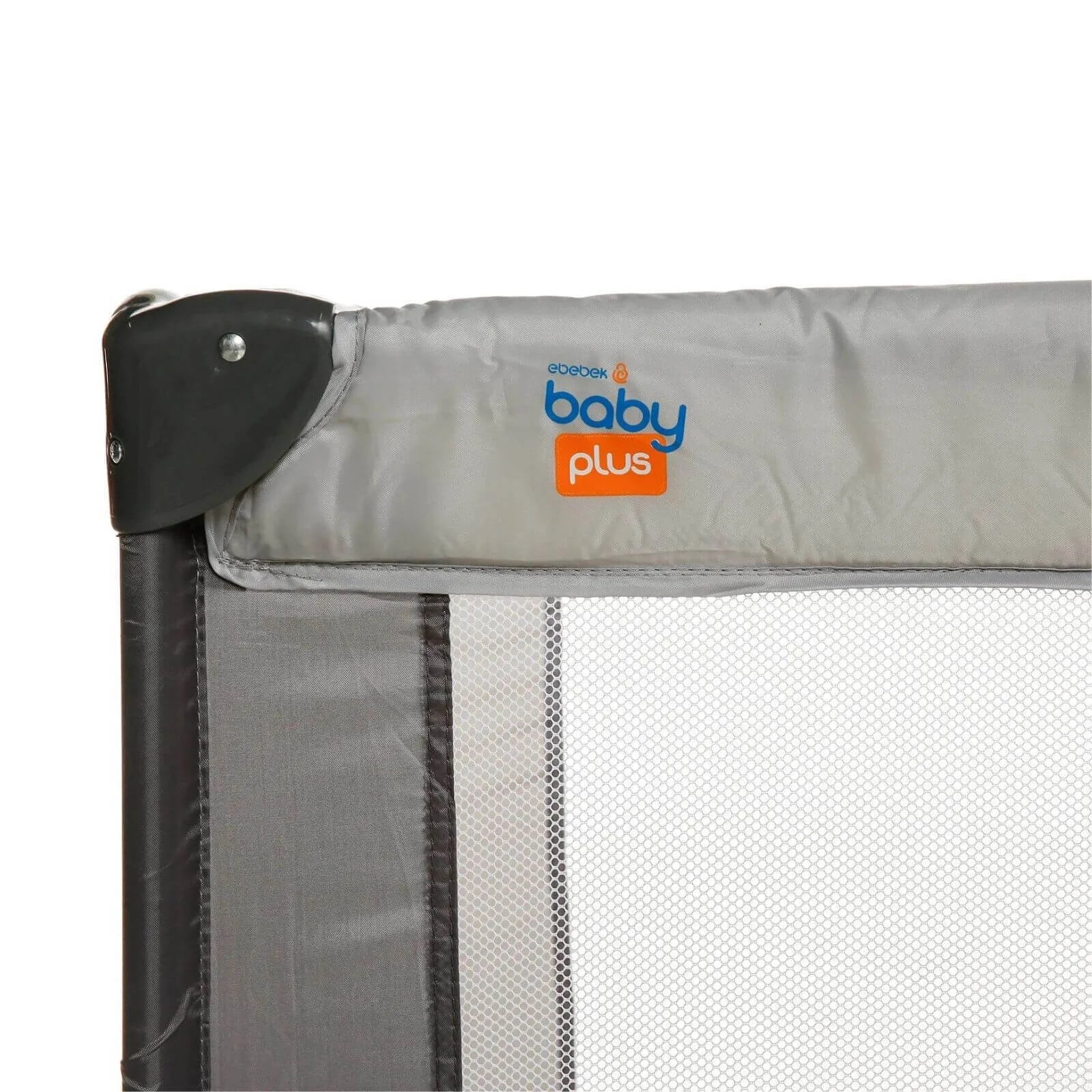 baby plus Eco Travel Cot - Grey - Image 7