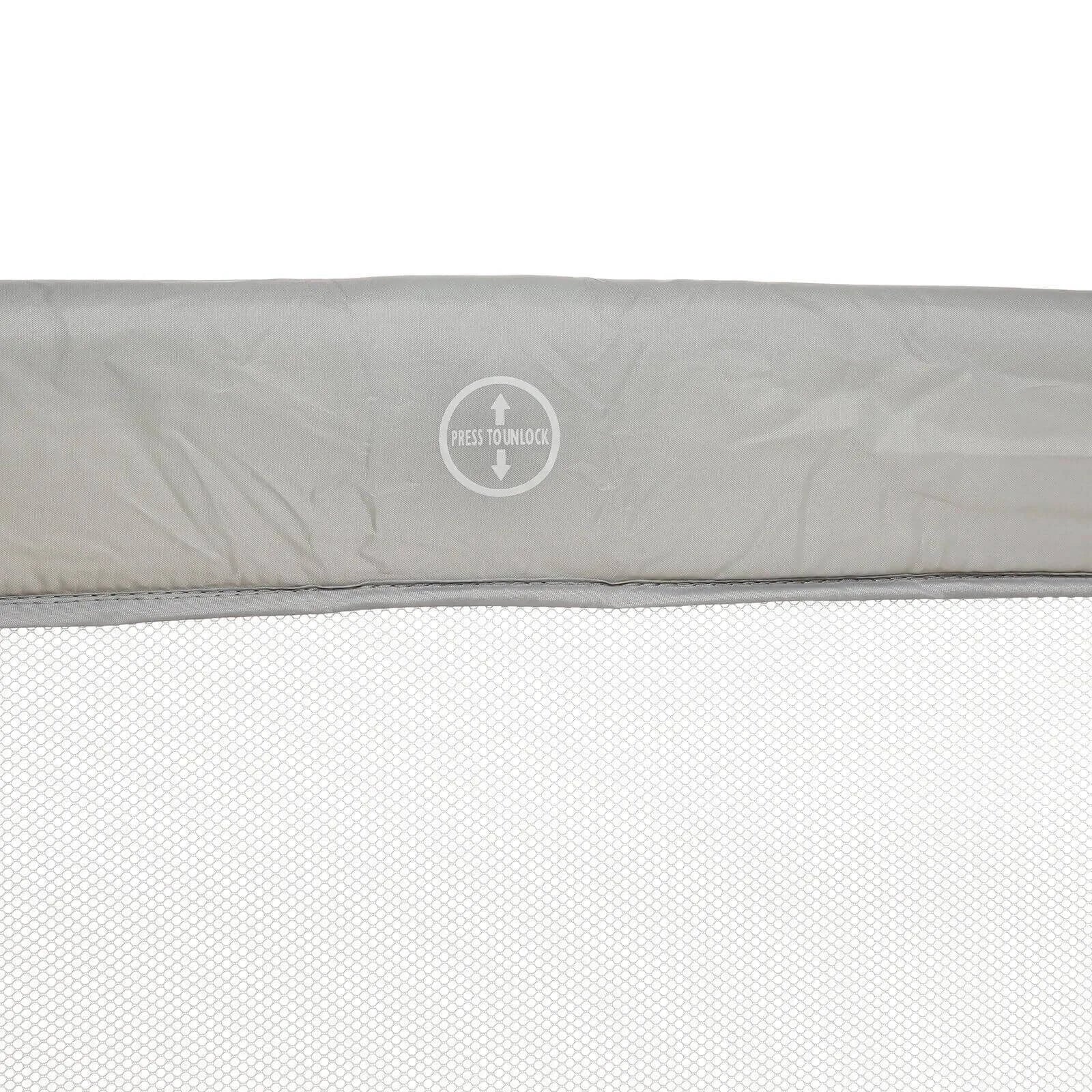 baby plus Eco Travel Cot - Grey - Image 8