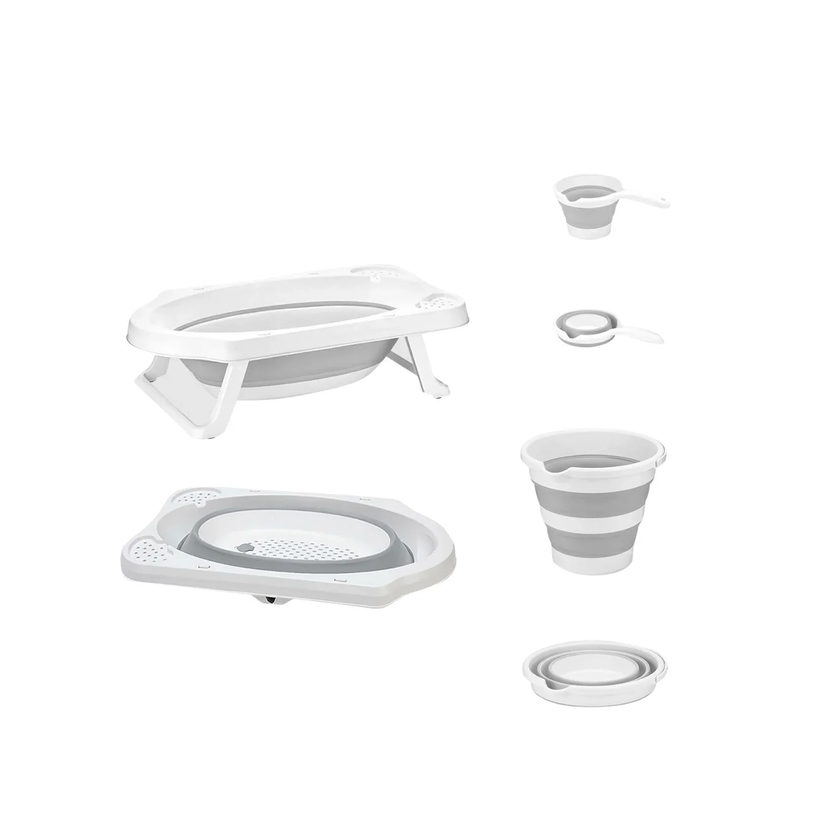 baby plus Foldable Bathtub Set 3 Pcs - Image 4