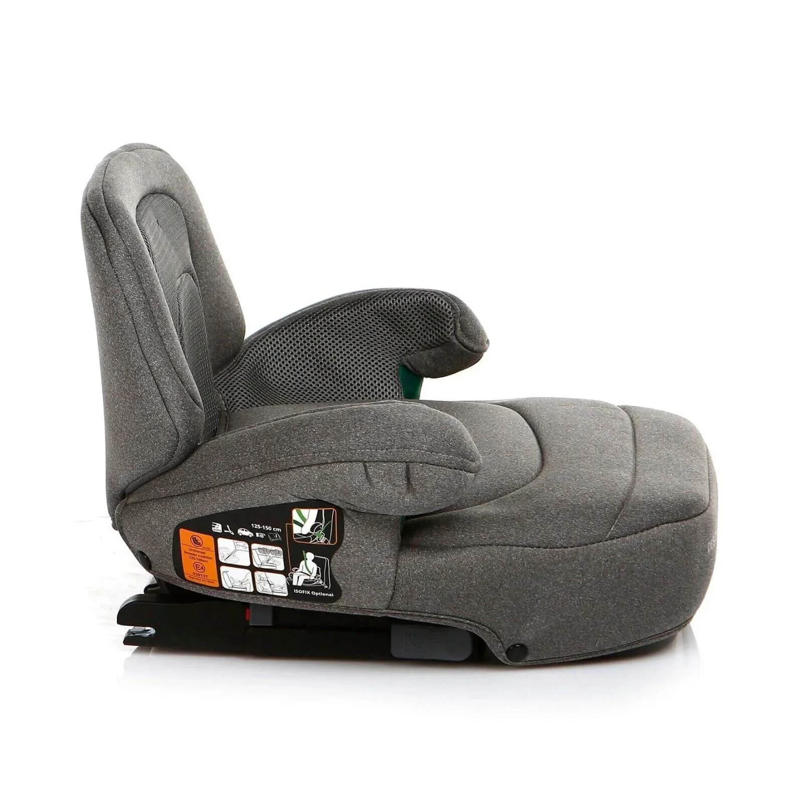 baby plus i-Size X8 (125-150 cm) 15-36 Kg Booster - Grey - Image 2