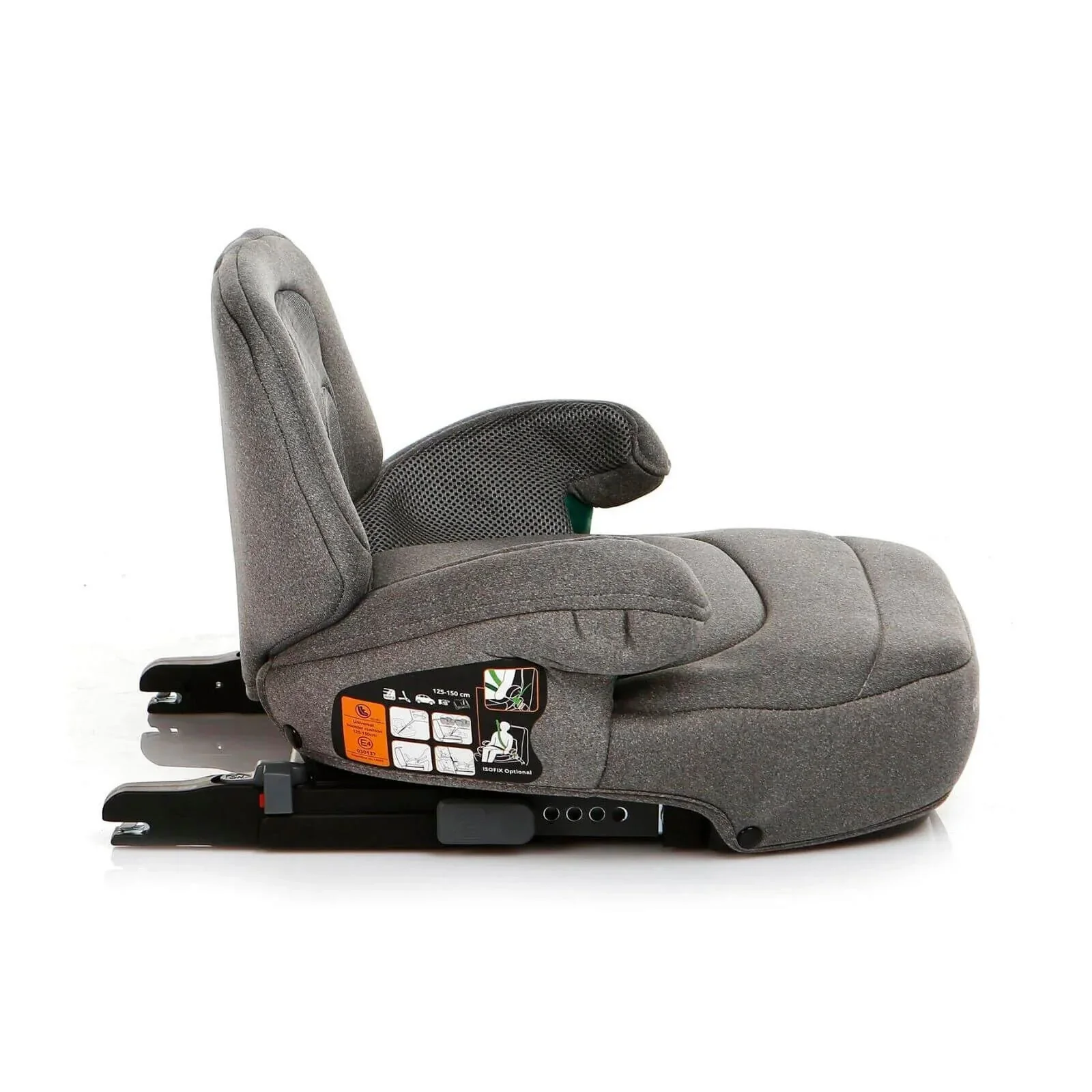 baby plus i-Size X8 (125-150 cm) 15-36 Kg Booster - Grey - Image 3