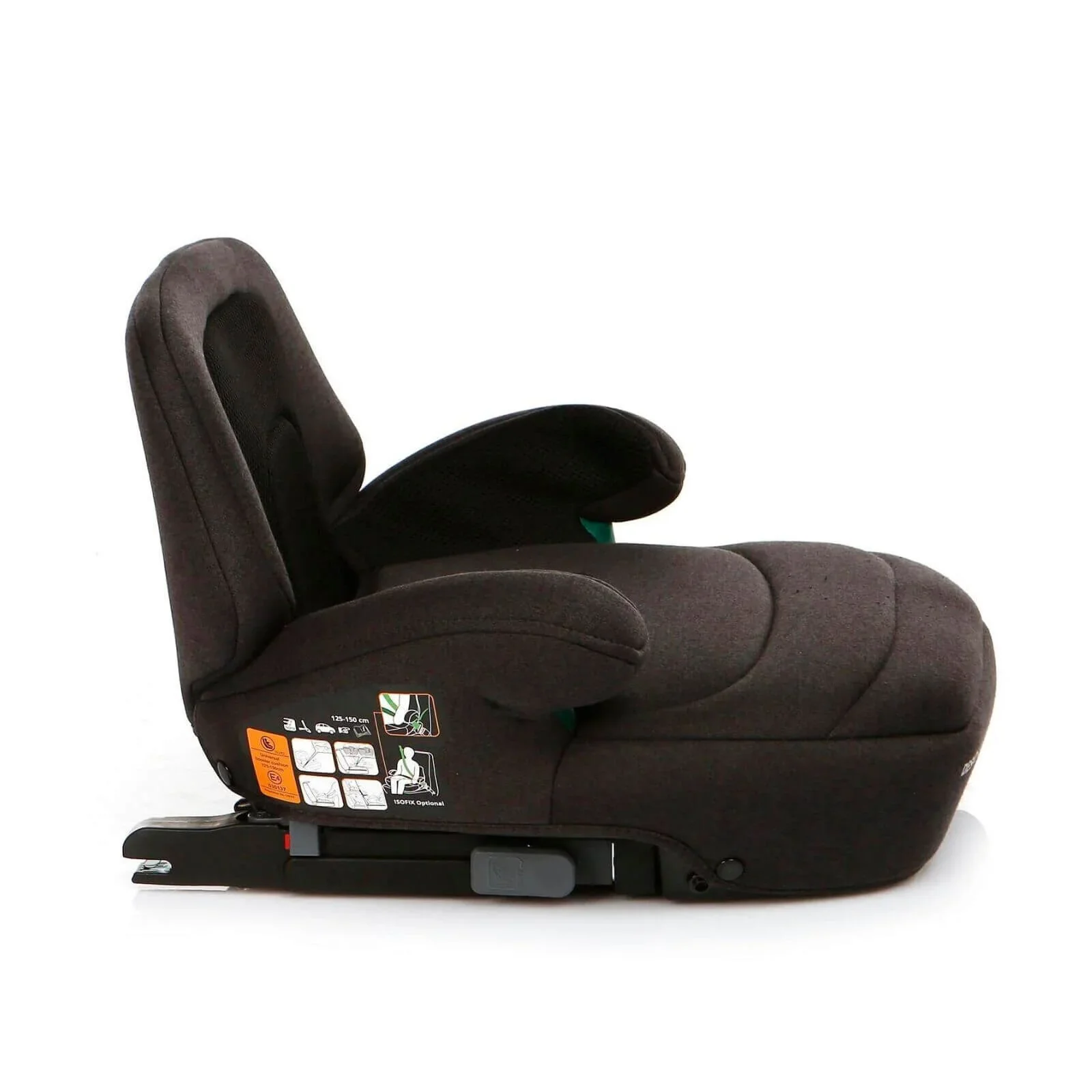 baby plus i-Size X8 (125-150 cm) 15-36 Kg Booster - Black - Image 2