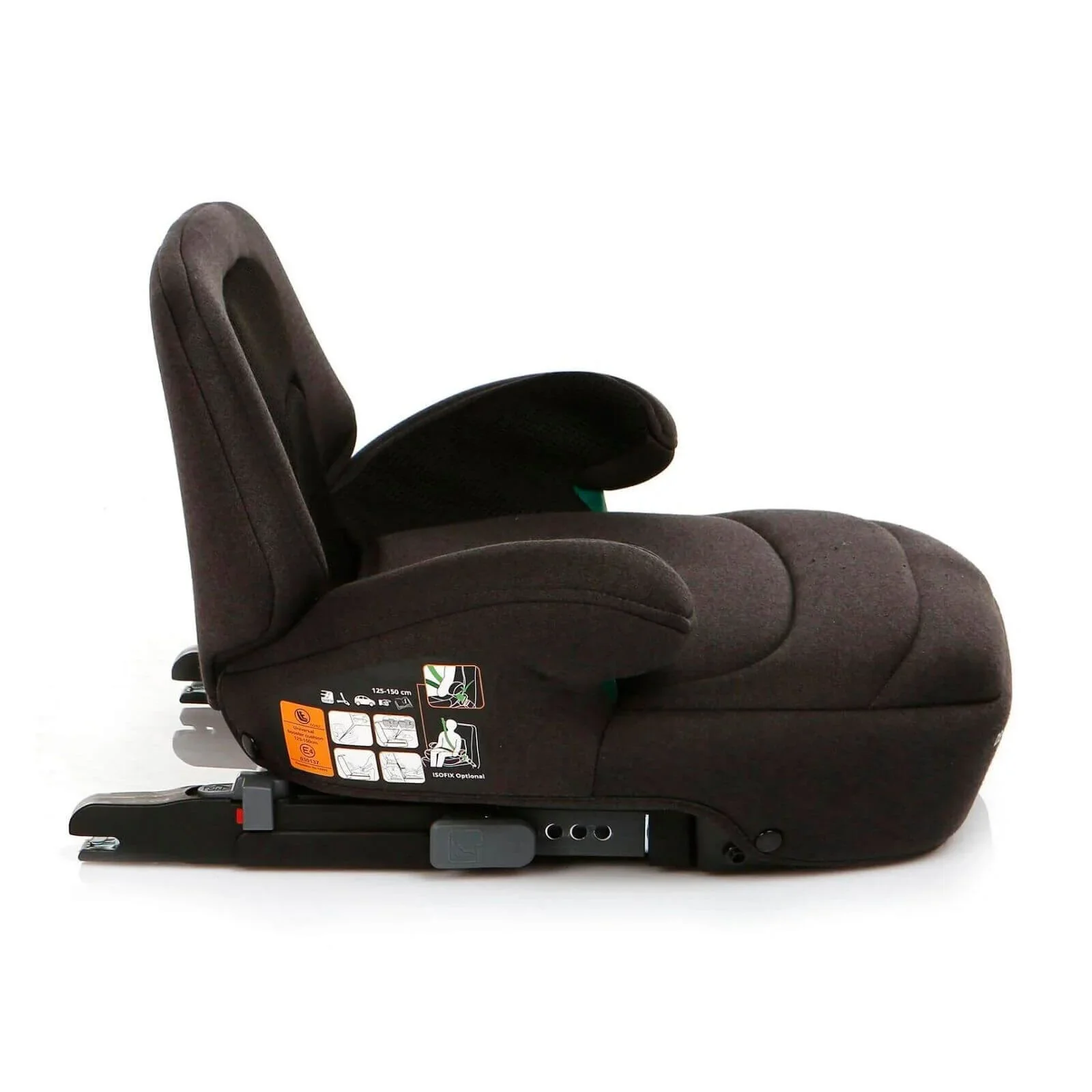 baby plus i-Size X8 (125-150 cm) 15-36 Kg Booster - Black - Image 3