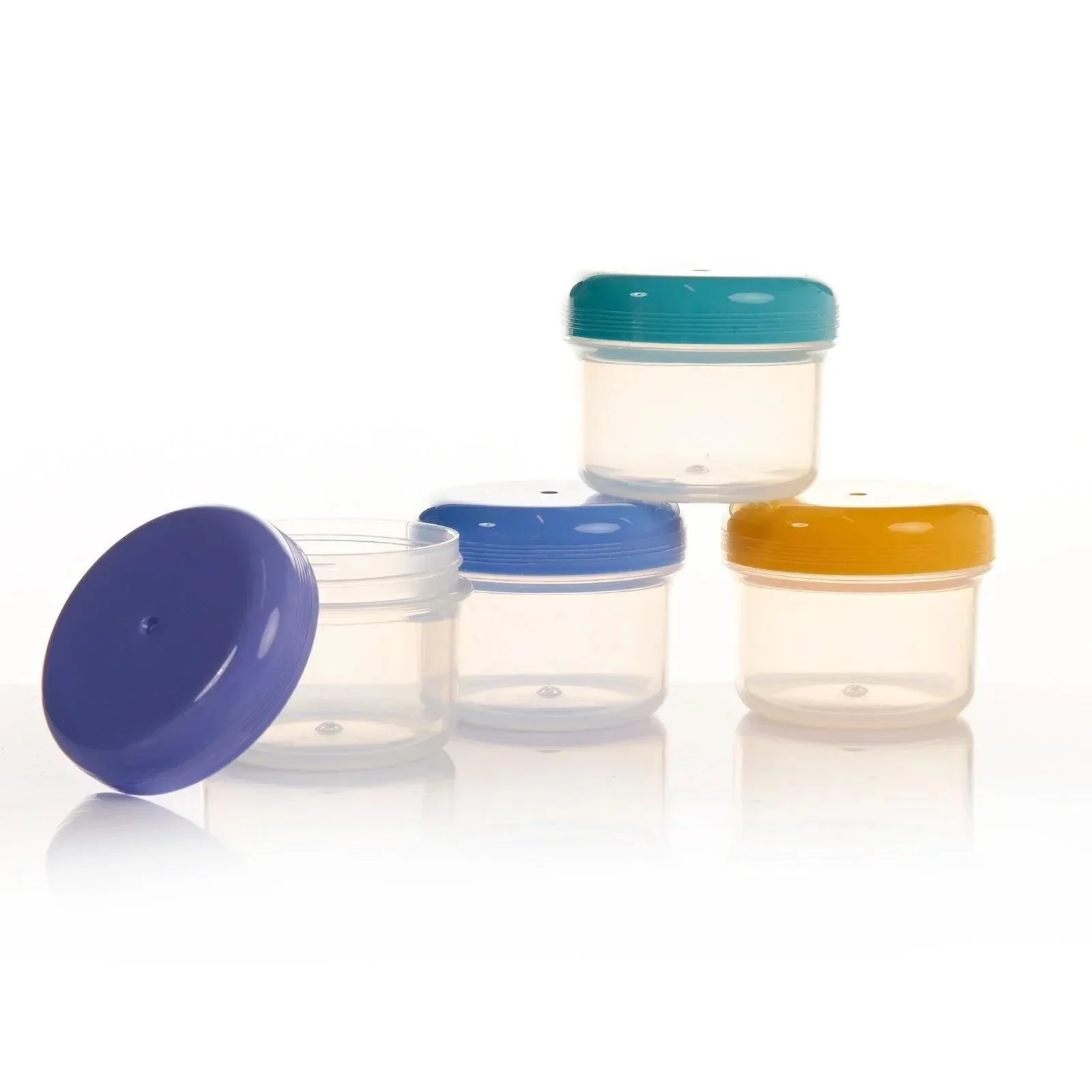 baby plus Milk and Food Storage Container 4 pcs 180ml - Image 2