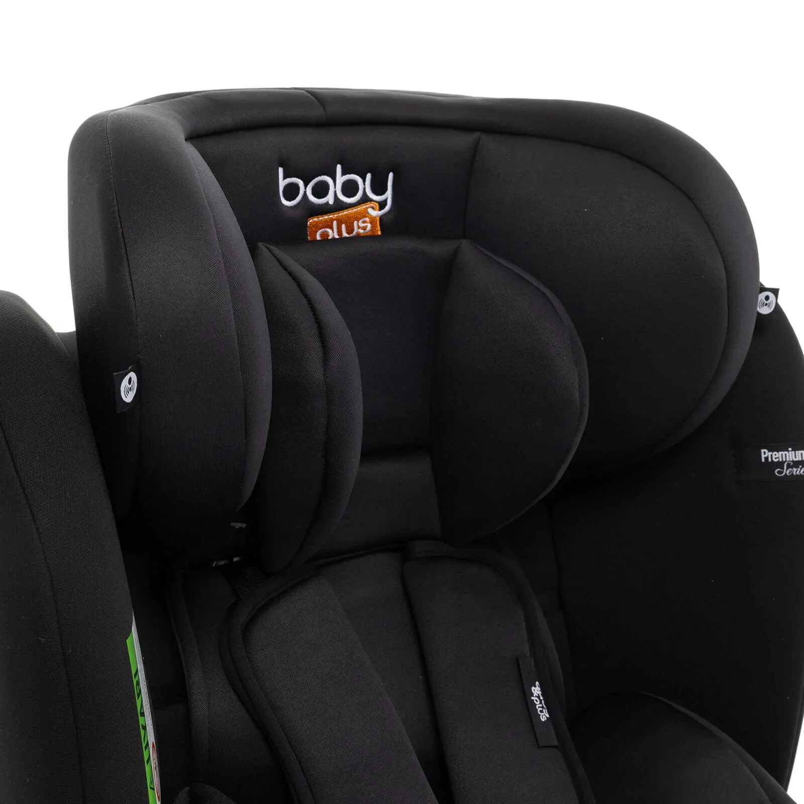 baby plus Orbitfix Group 0+/1/2/3 (Birth to 12 Years) Car Seat - Black - Image 3