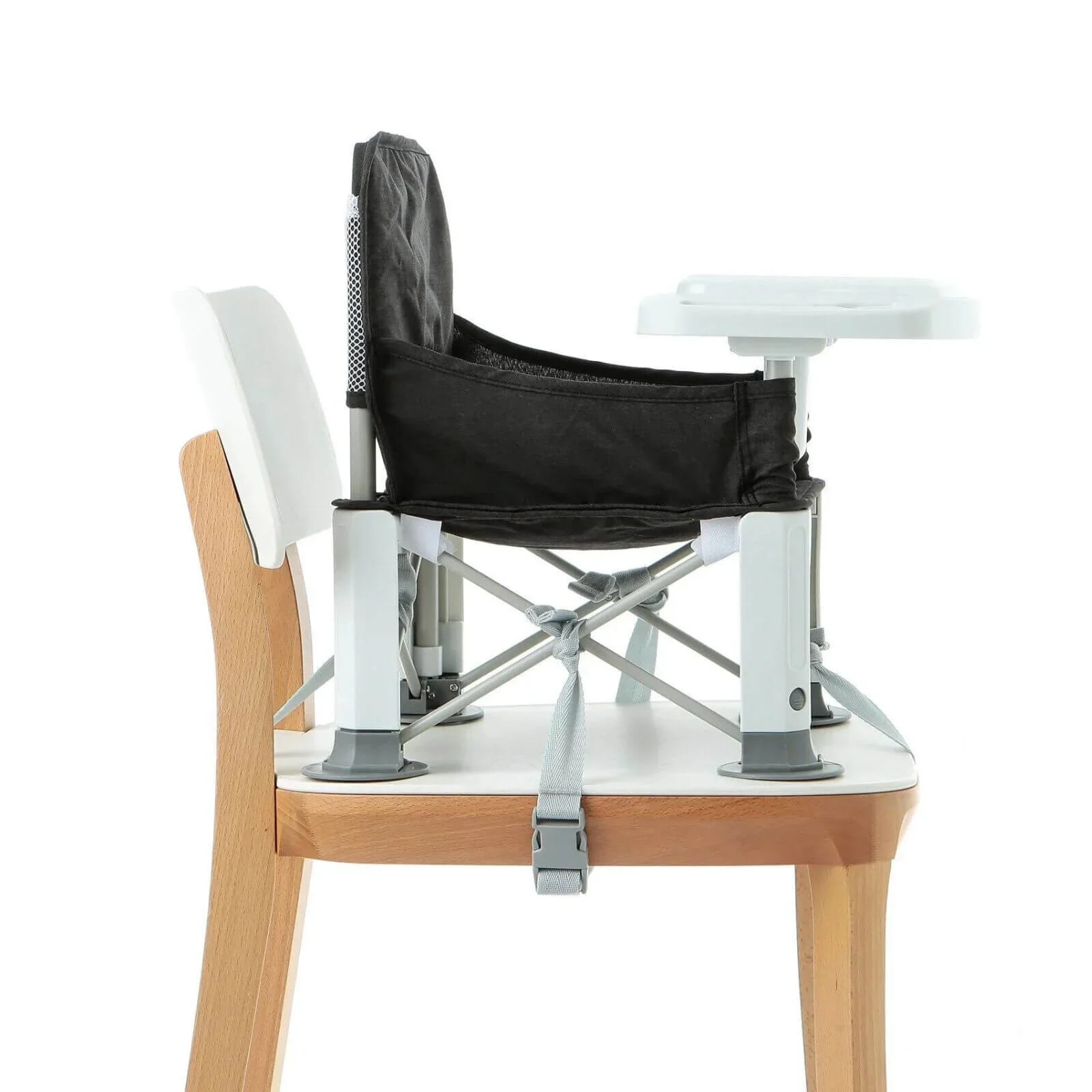 baby plus Picnic Booster Highchair - Dark Grey - Image 4