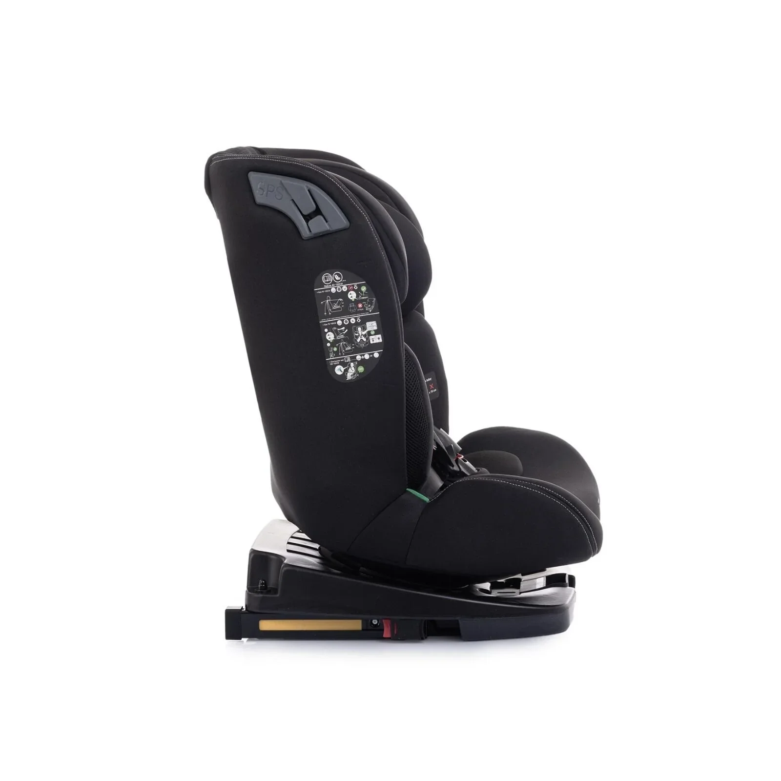 baby plus Pixi i-Size Group 0+/1/2/3 (Birth to 12 Years) Car Seat - Black - Image 14